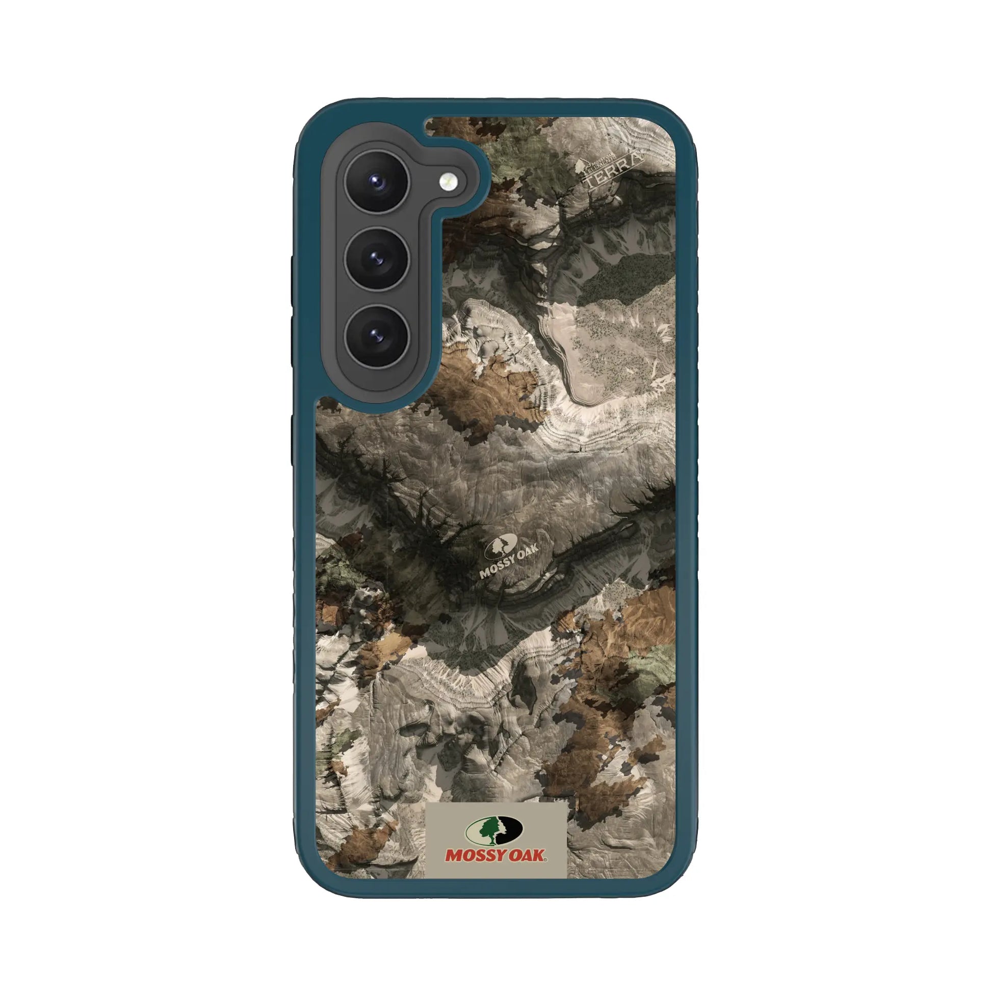 Mossy Oak Fortitude Series for Samsung Galaxy S23 Plus - Terra Gila - Custom Case - DeepSeaBlue - cellhelmet