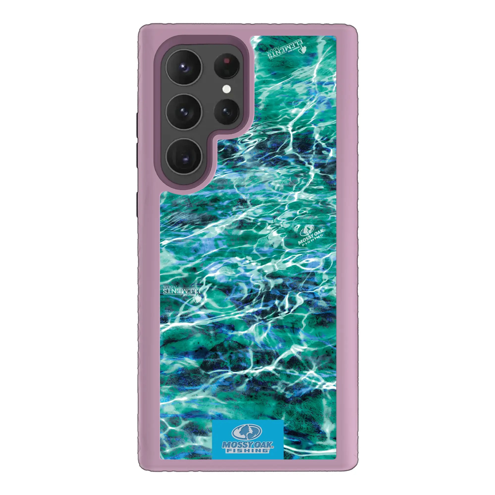 Mossy Oak Fortitude Series for Samsung Galaxy S23 Ultra - Agua Seafoam - Custom Case - LilacBlossomPurple - cellhelmet