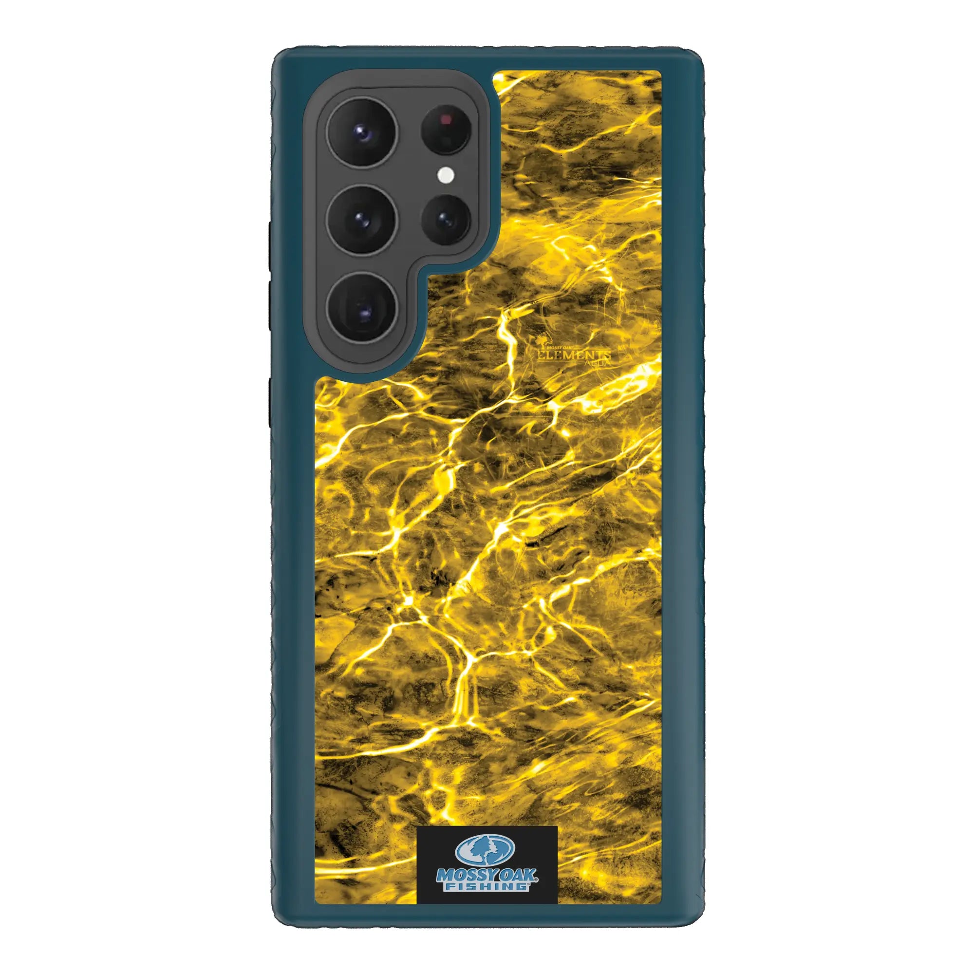 Mossy Oak Fortitude Series for Samsung Galaxy S23 Ultra - Agua Yellowfin - Custom Case - DeepSeaBlue - cellhelmet