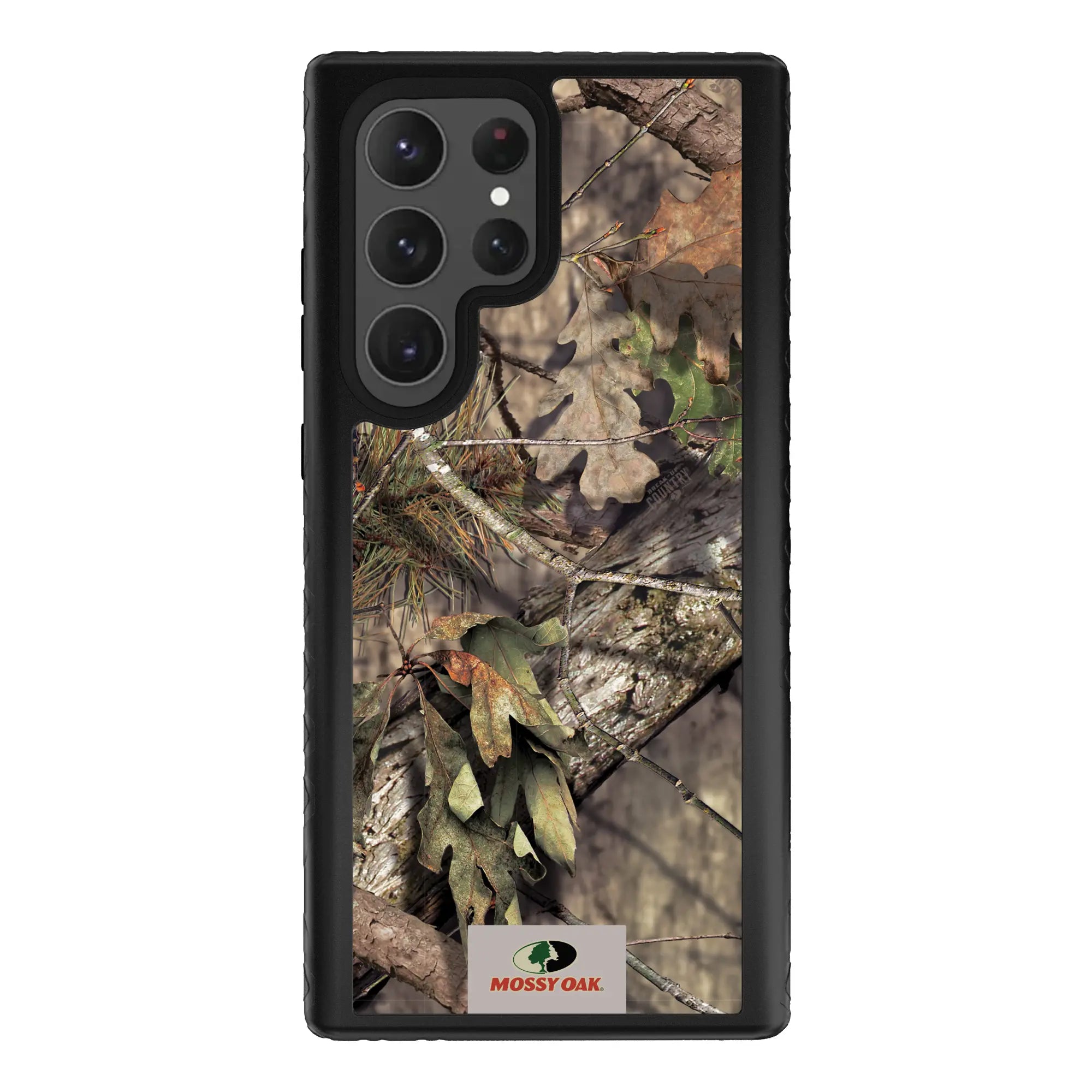 Mossy Oak Fortitude Series for Samsung Galaxy S23 Ultra - Breakup Country - Custom Case - OnyxBlack - cellhelmet