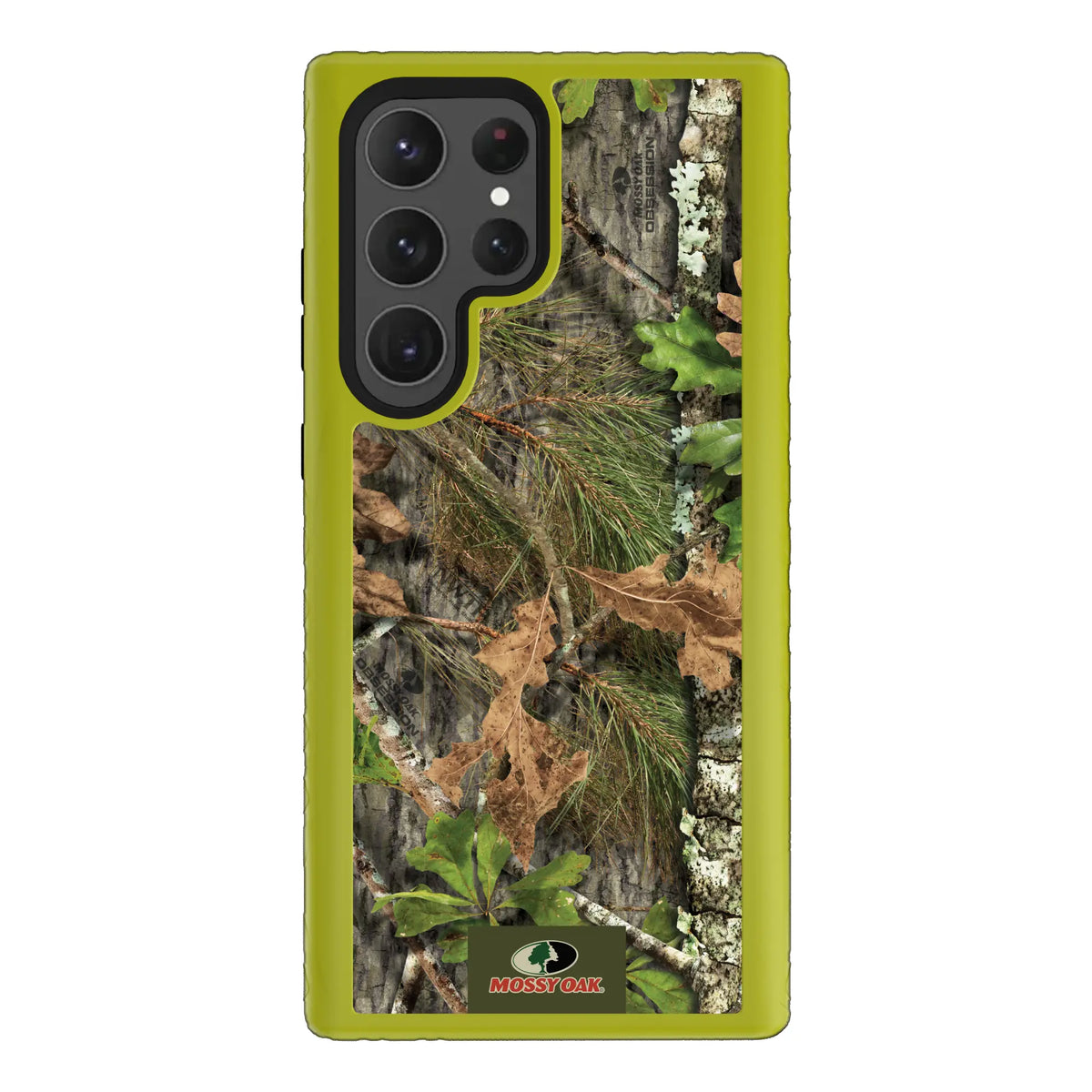 Mossy Oak Fortitude Series for Samsung Galaxy S23 Ultra - Obsession - Custom Case - ElectricLime - cellhelmet