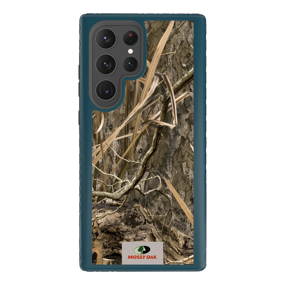 Mossy Oak Fortitude Series for Samsung Galaxy S23 Ultra - Shadow Grass - Custom Case - DeepSeaBlue - cellhelmet