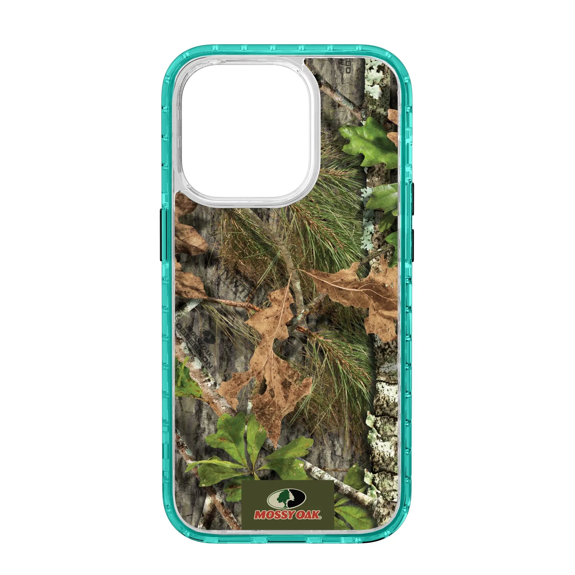Mossy Oak Magnitude Series for Apple iPhone 14 Pro  - Obsession - Custom Case - SeafoamGreen - cellhelmet
