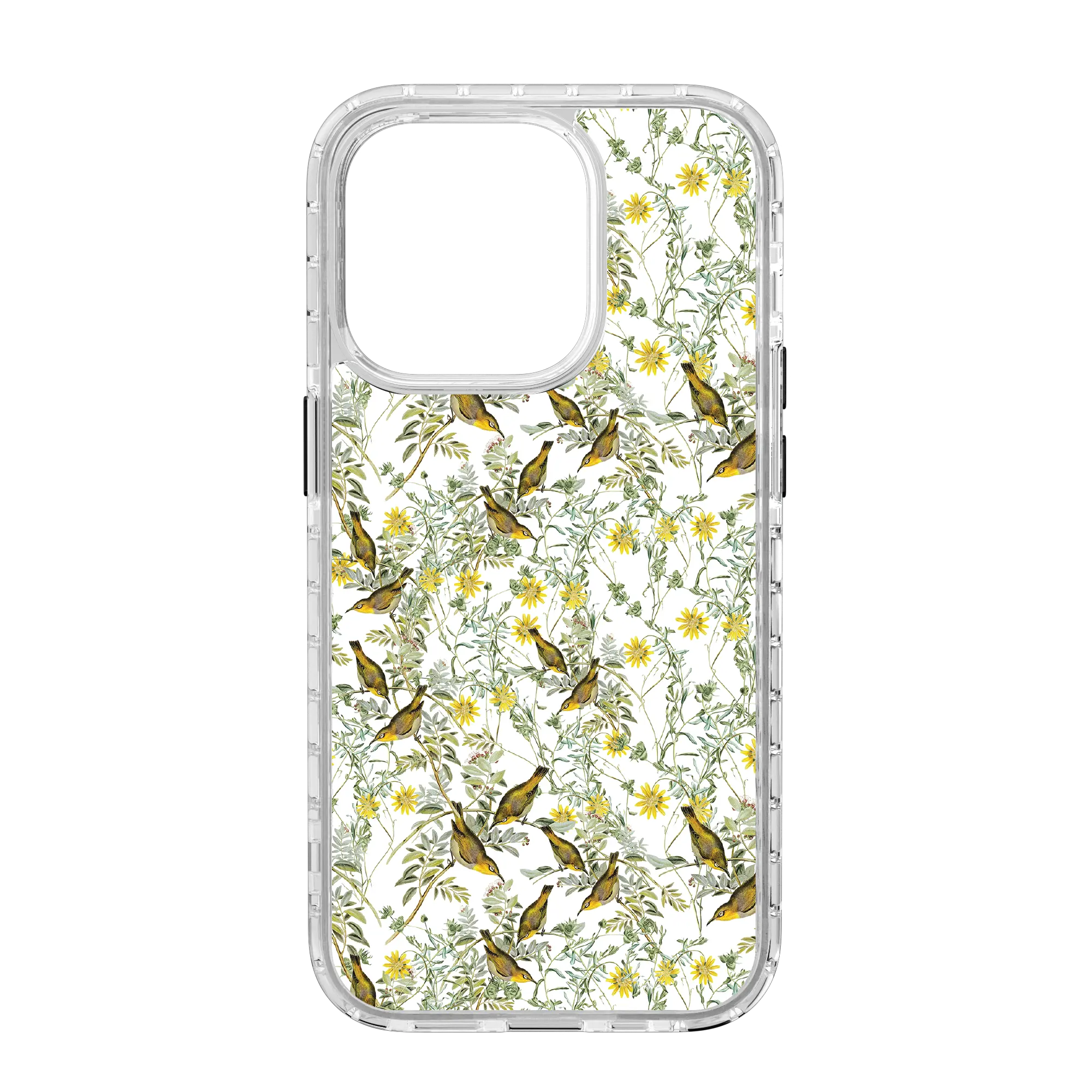 Apple-iPhone-14-Pro-Crystal-Clear Nashvile Warbler | Protective MagSafe Case | Birds and Bees Series for Apple iPhone 14 Series cellhelmet cellhelmet