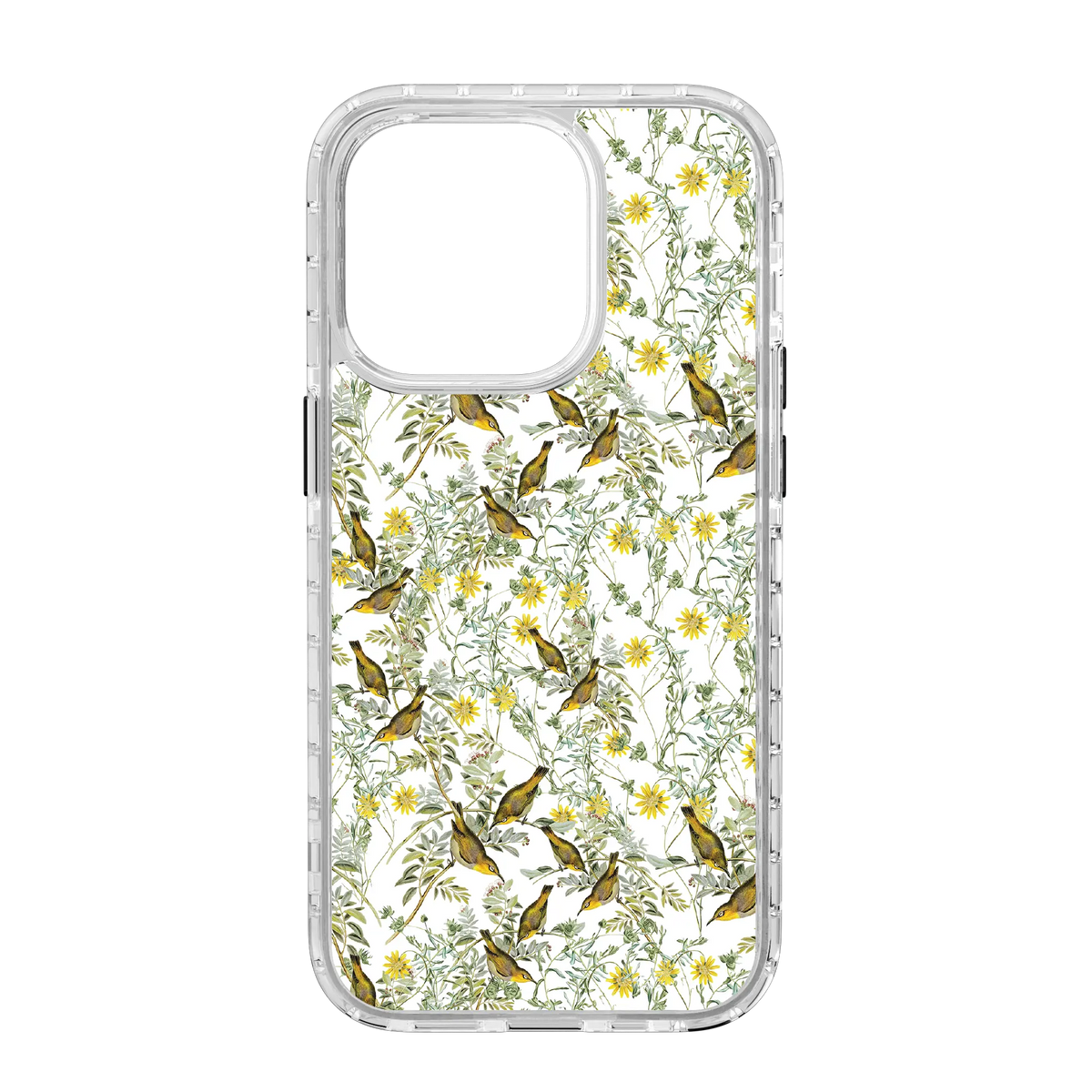 Apple-iPhone-14-Pro-Crystal-Clear Nashvile Warbler | Protective MagSafe Case | Birds and Bees Series for Apple iPhone 14 Series cellhelmet cellhelmet
