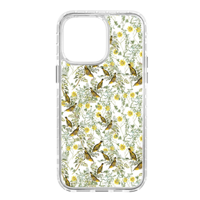 Apple-iPhone-14-Pro-Max-Crystal-Clear Nashvile Warbler | Protective MagSafe Case | Birds and Bees Series for Apple iPhone 14 Series cellhelmet cellhelmet