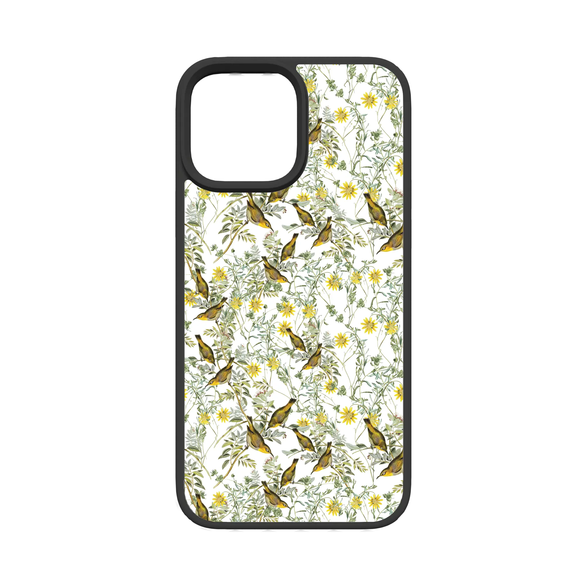 Apple-iPhone-12-Pro-Max-Crystal-Clear Nashville Warbler | Protective MagSafe Case | Birds and Bees Series for Apple iPhone 12 Series cellhelmet cellhelmet