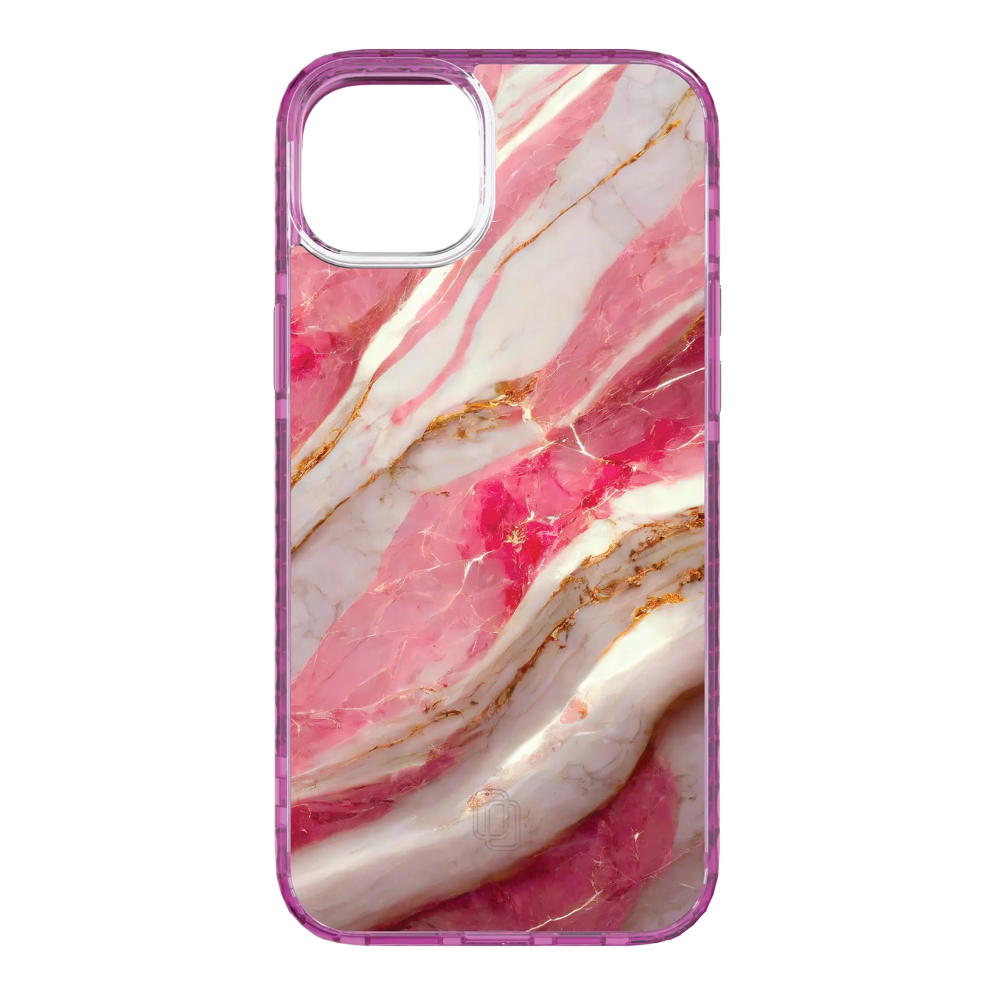 Apple-iPhone-15-Plus-Vivid-Magenta New Dawn | Protective MagSafe Pink Marble Case | Marble Stone Collection for Apple iPhone 15 Series cellhelmet cellhelmet