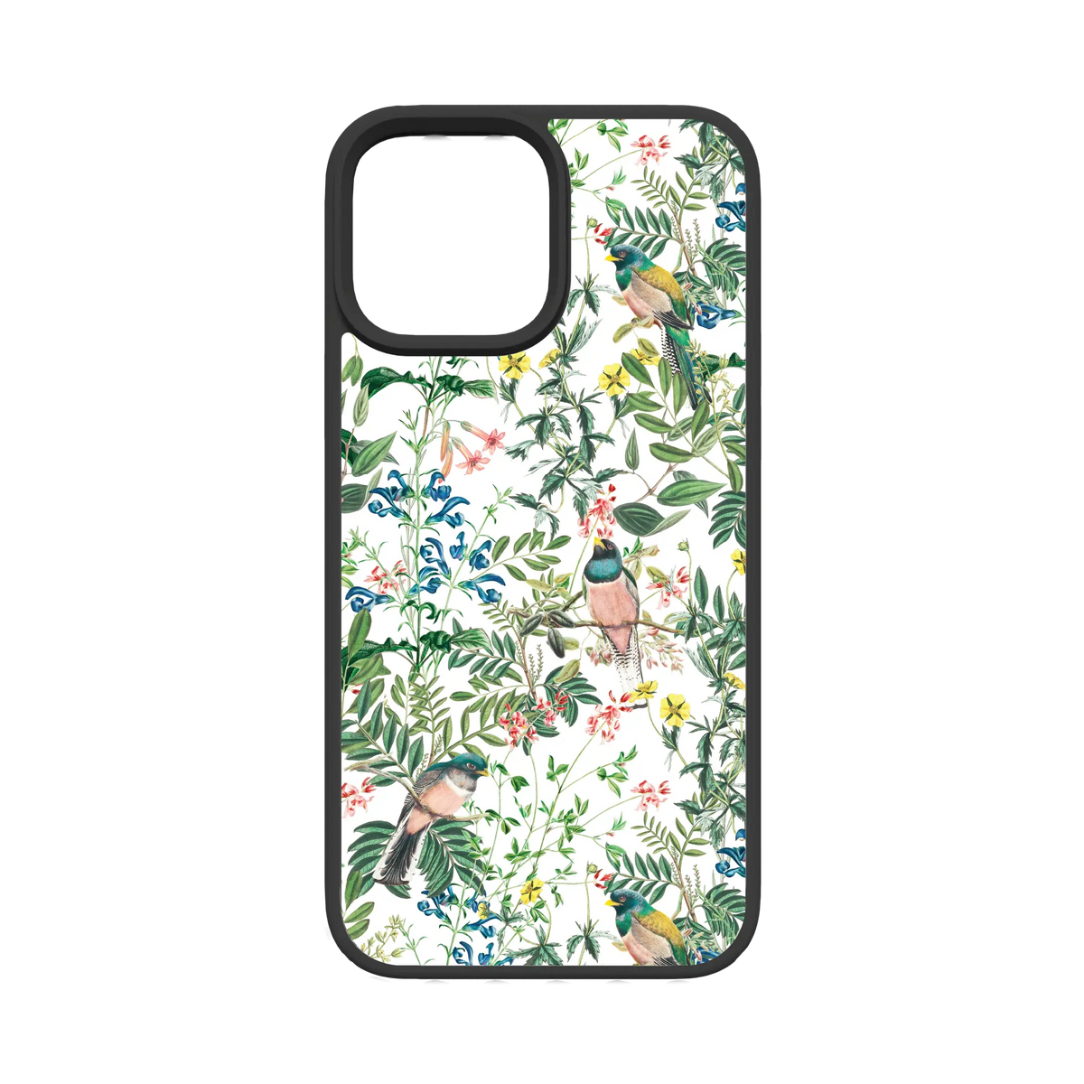 Apple-iPhone-12-Pro-Max-Crystal-Clear Oasis Blossom | Protective MagSafe Floral Bird Case | Birds and Bees Series for Apple iPhone 12 Series cellhelmet cellhelmet