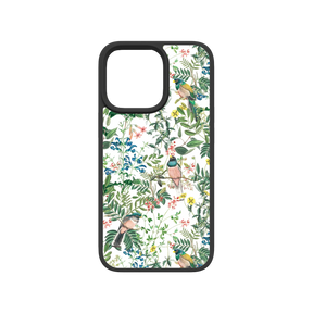 Apple-iPhone-13-Pro-Crystal-Clear Oasis Blossom | Protective MagSafe Floral Bird Case | Birds and Bees Series for Apple iPhone 13 Series cellhelmet cellhelmet