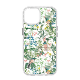Apple-iPhone-14-Crystal-Clear Oasis Blossom | Protective MagSafe Floral Bird Case | Birds and Bees Series for Apple iPhone 14 Series cellhelmet cellhelmet