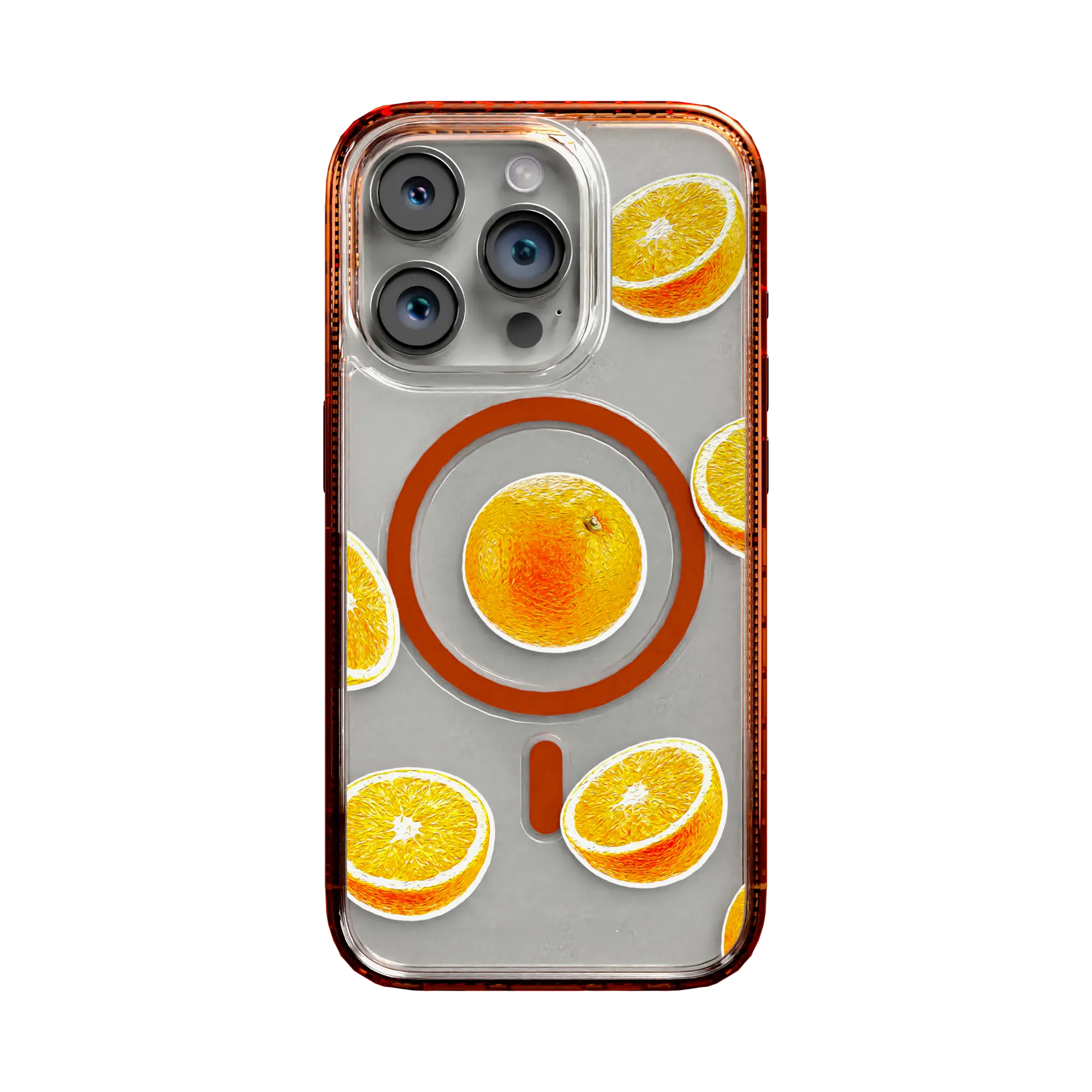 Apple-iPhone-14-Pro-Blaze-Orange Orange Zest | Protective MagSafe Case | Fruits Collection for Apple iPhone 14 Series cellhelmet cellhelmet