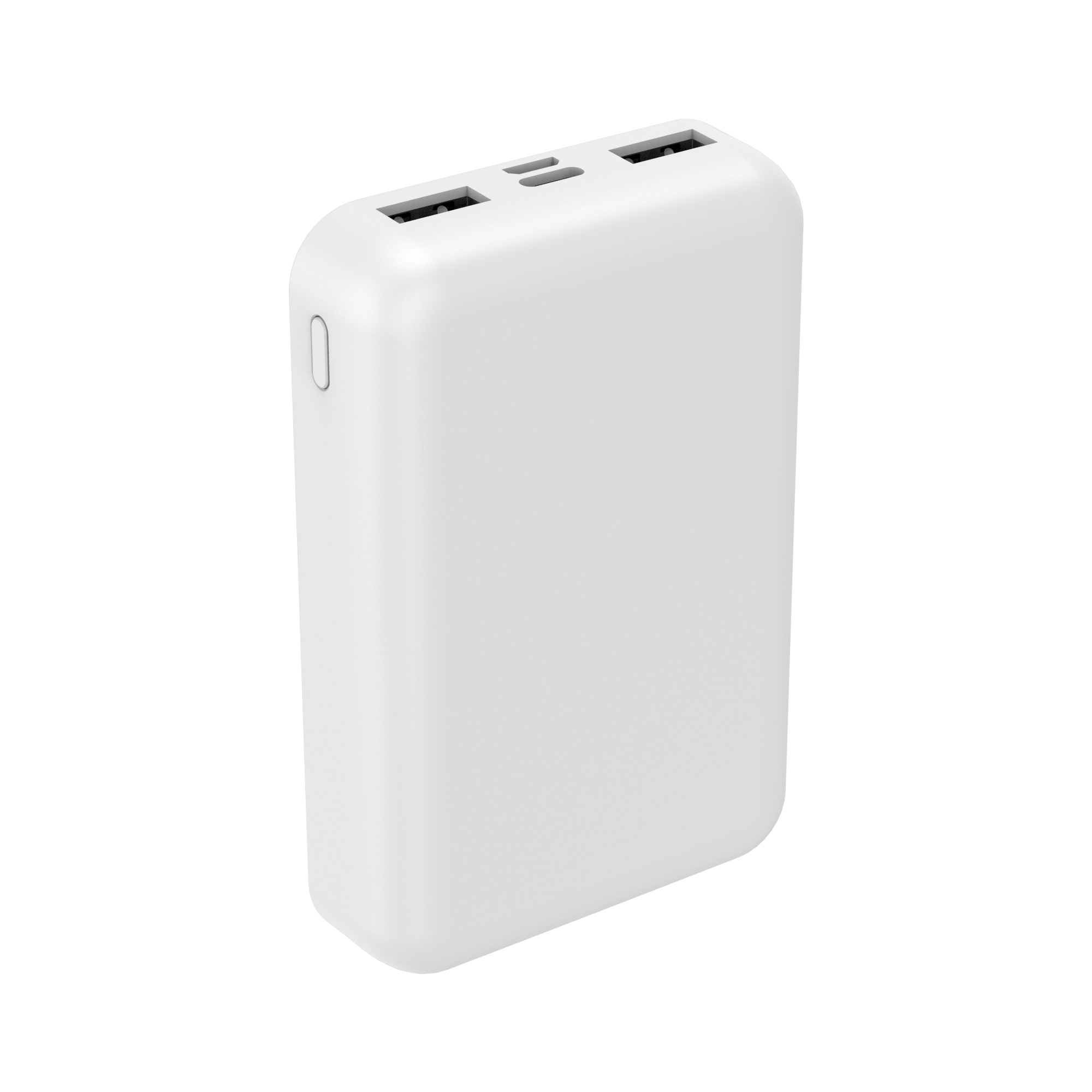 10K mAh Power Bank - Dual Type-A Ports and Single Type-C