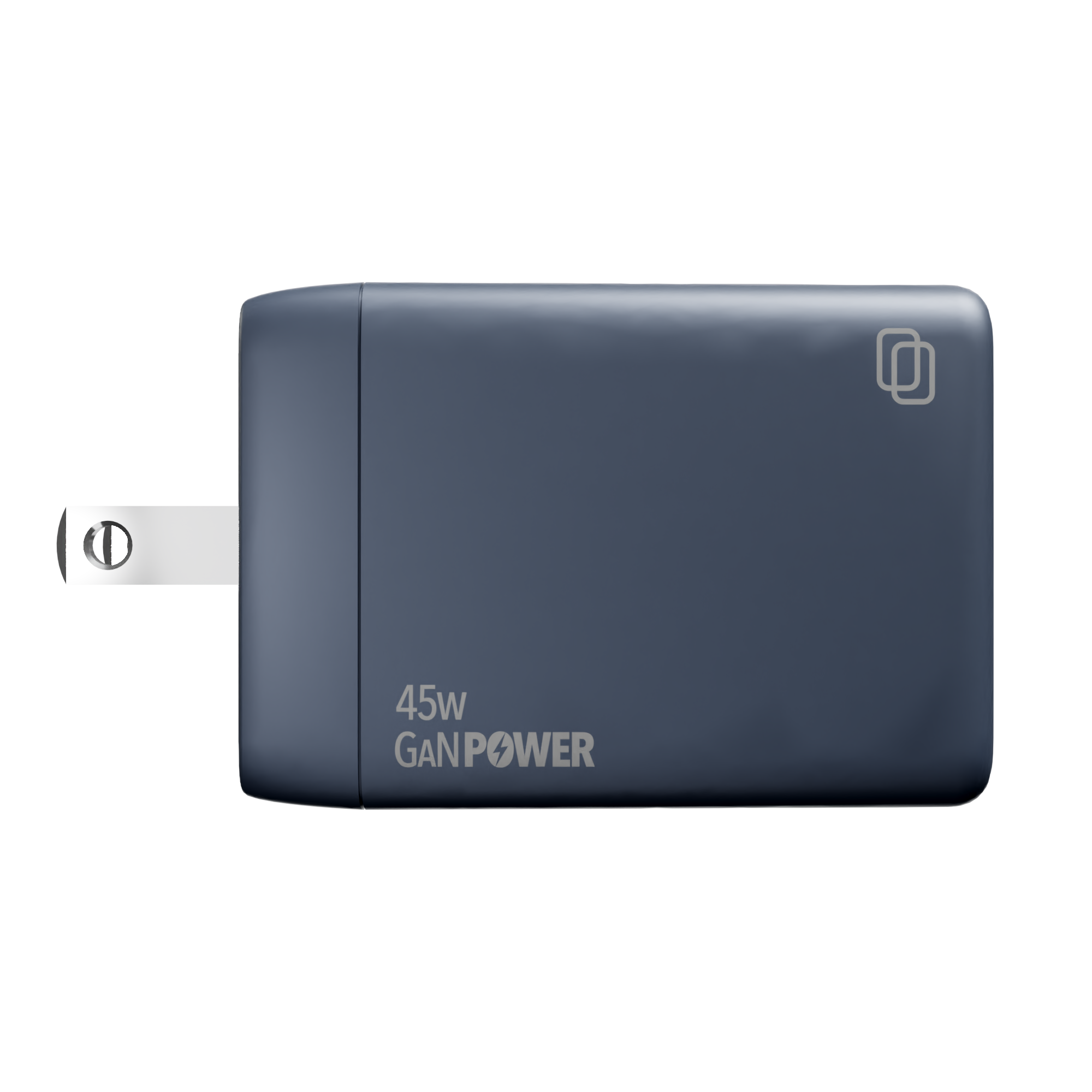 Dual Port 45W GaN Wall Charger (Type A + Type C)