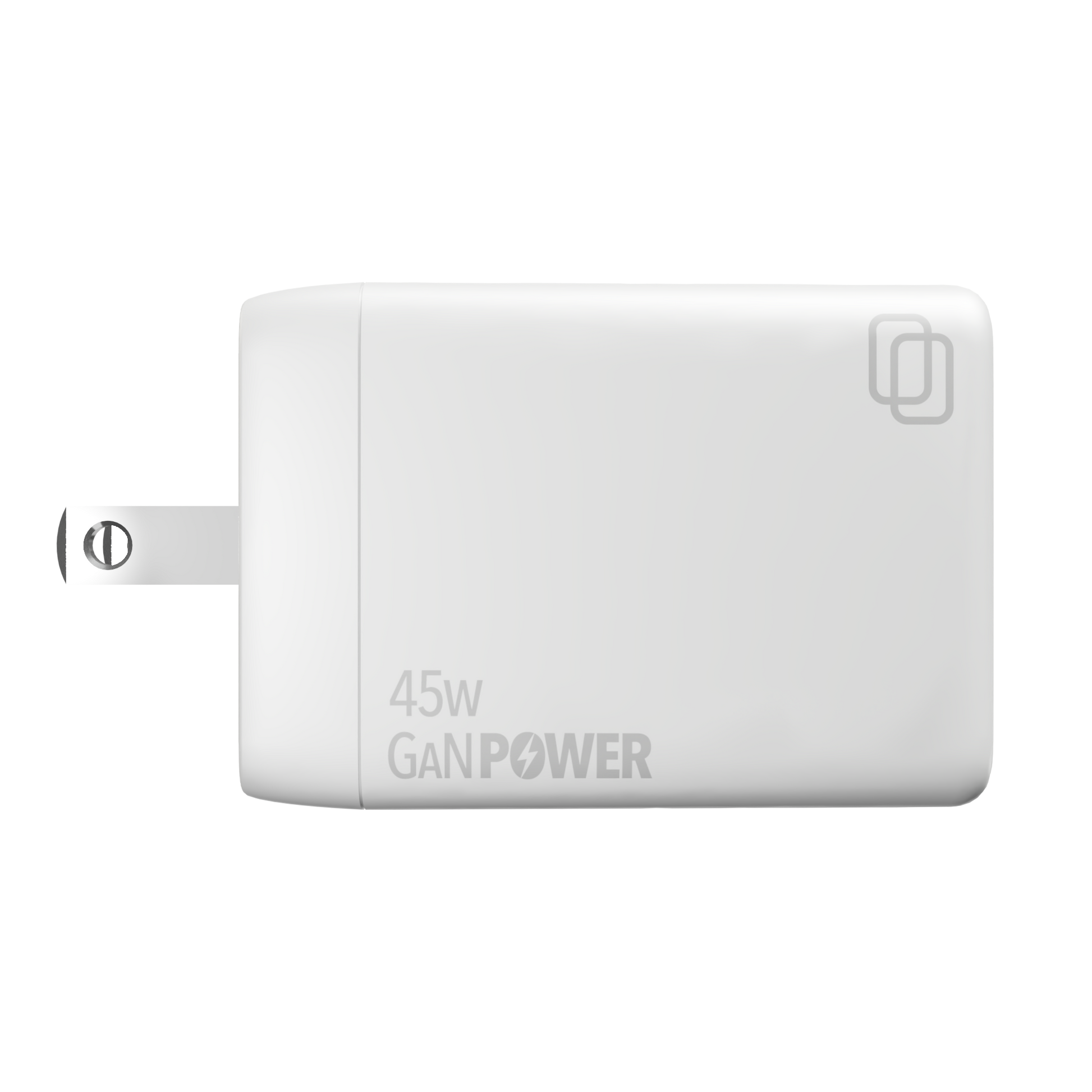 45W Dual Port GaN Wall Charger  (Type C + Type-C)