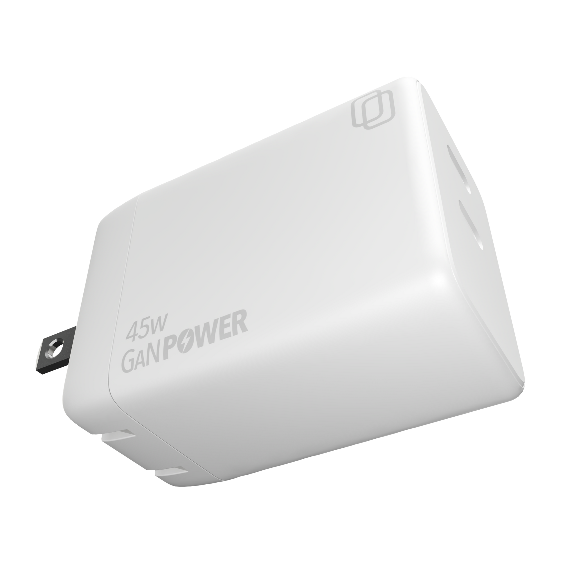45W Dual Port GaN Wall Charger  (Type C + Type-C)