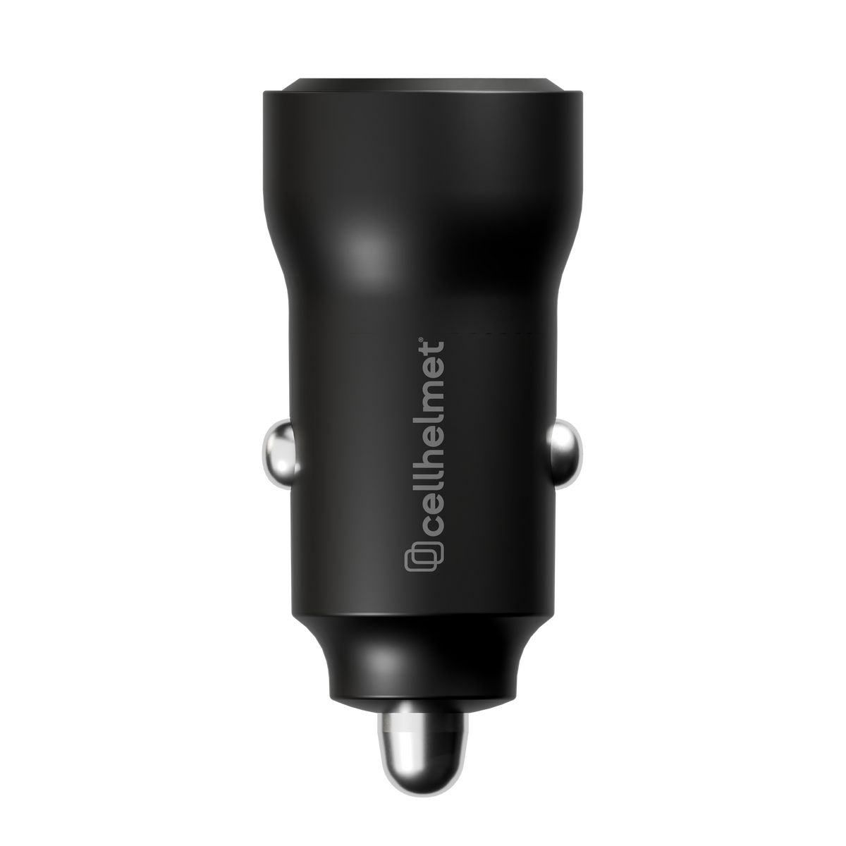45w GaN Dual USB-C Car Charger - Black