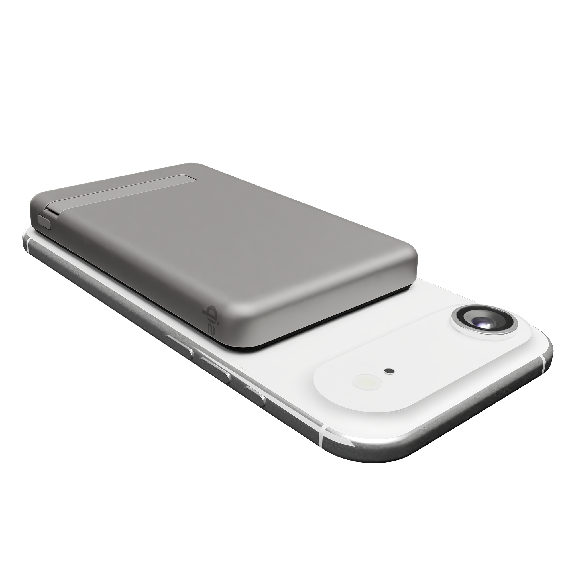 Qi2 Magnetic Powerbank | Snap-On Alignment Tech with Kickstand | 15W | 5k mAh