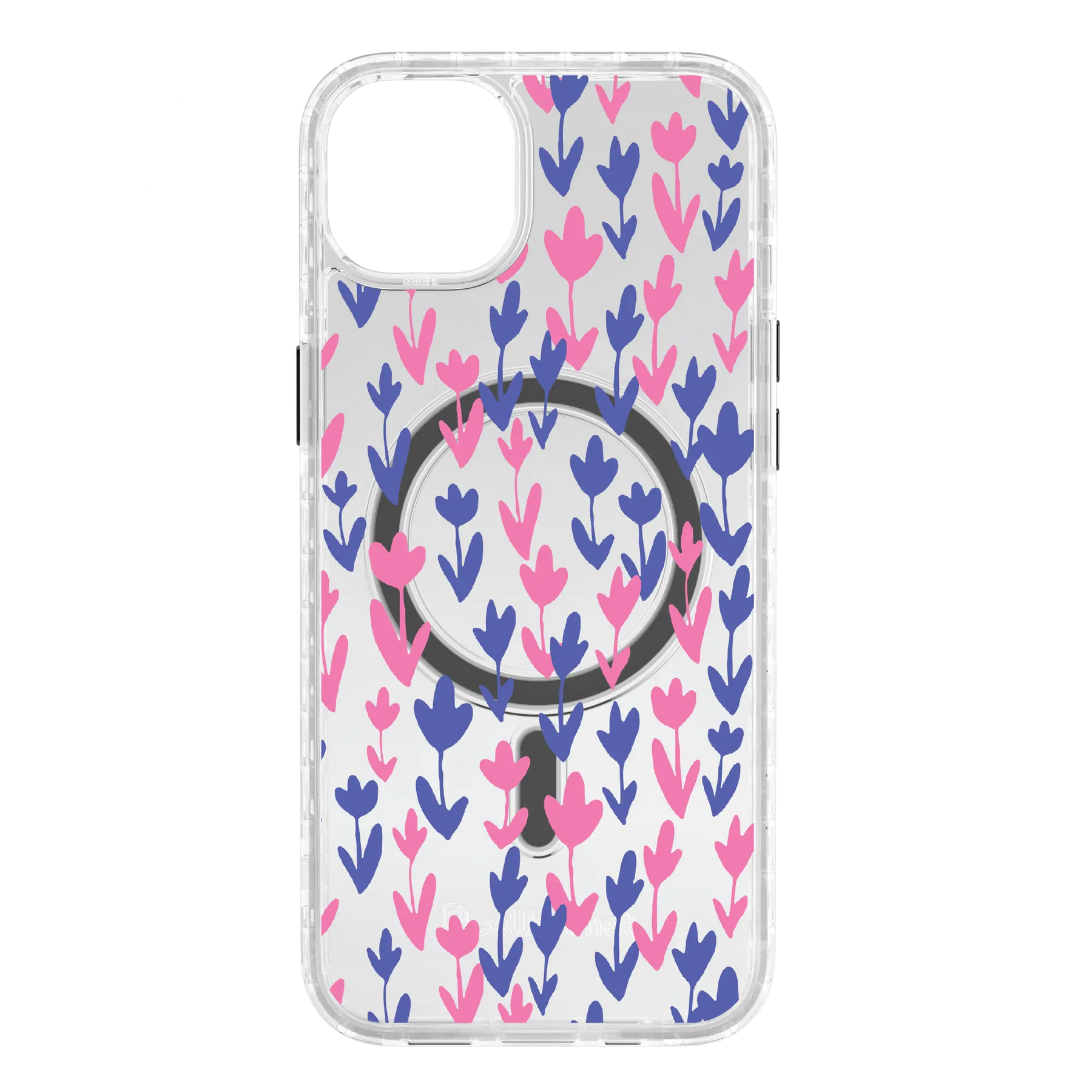Apple-iPhone-14-Plus-Crystal-Clear Pastel Bloom | Protective MagSafe Case | Flower Series for Apple iPhone 14 Series cellhelmet cellhelmet