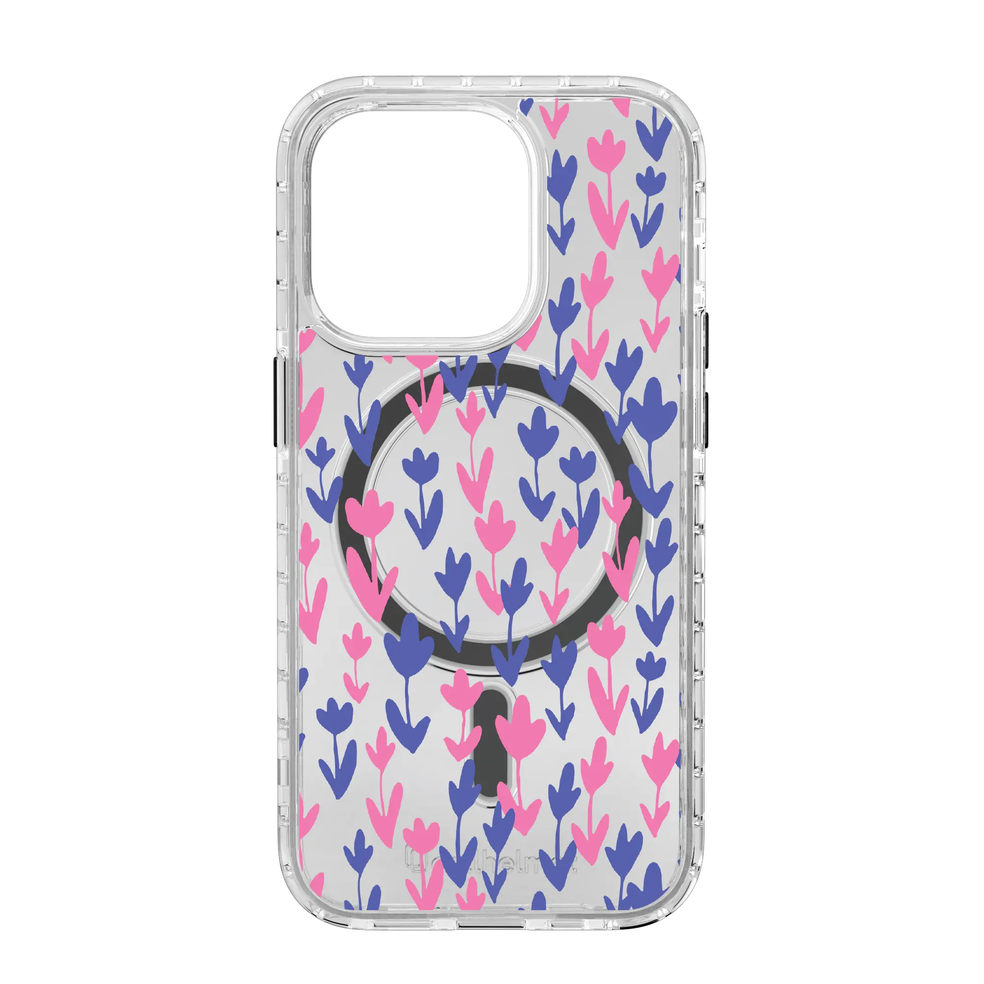 Apple-iPhone-14-Pro-Crystal-Clear Pastel Bloom | Protective MagSafe Case | Flower Series for Apple iPhone 14 Series cellhelmet cellhelmet