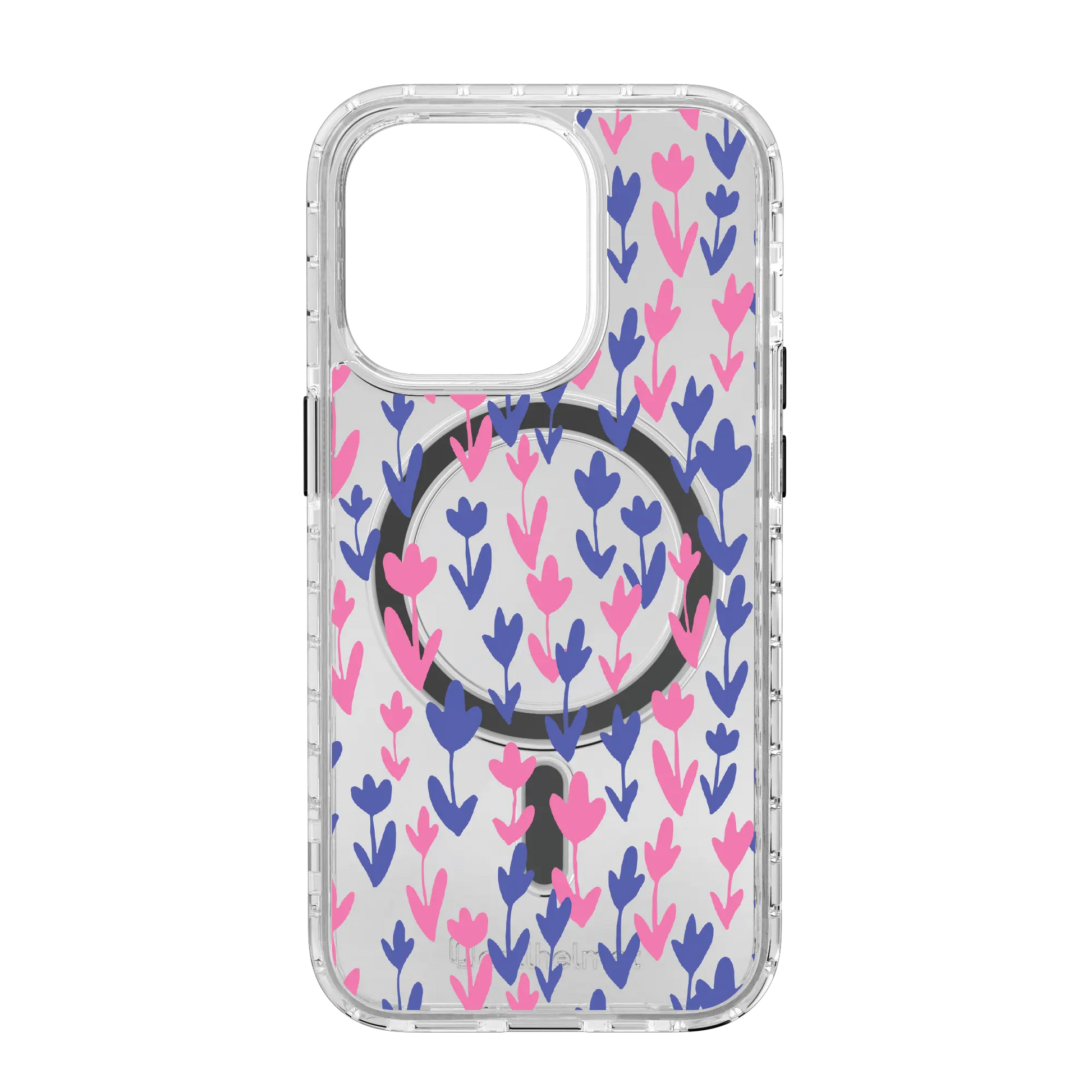Apple-iPhone-14-Pro-Crystal-Clear Pastel Bloom | Protective MagSafe Case | Flower Series for Apple iPhone 14 Series cellhelmet cellhelmet