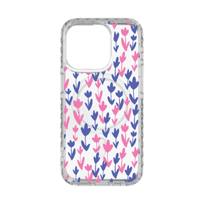 Apple-iPhone-15-Pro-Crystal-Clear Pastel Bloom | Protective MagSafe Case | Flower Series for Apple iPhone 15 Series cellhelmet cellhelmet