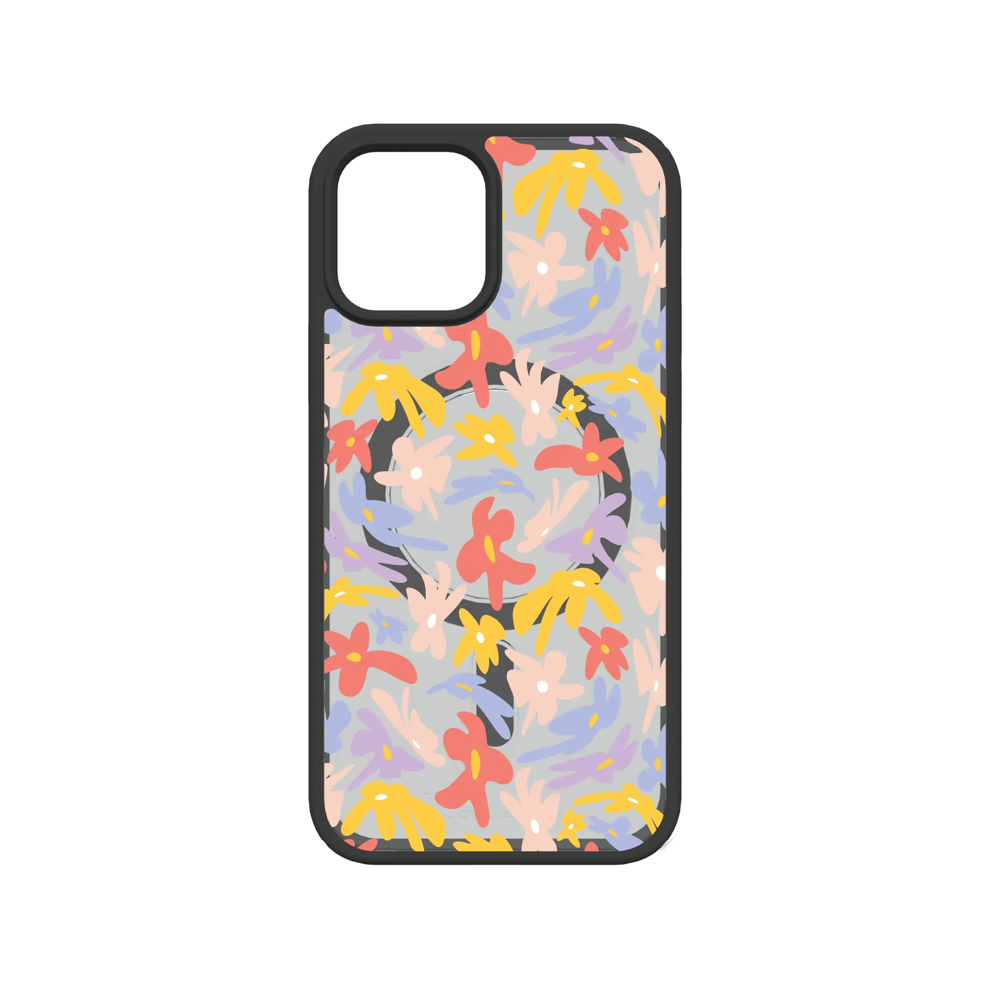 Apple-iPhone-12-12-Pro-Crystal-Clear Petal Dreams | Protective MagSafe Case | Flower Series for Apple iPhone 12 Series cellhelmet cellhelmet