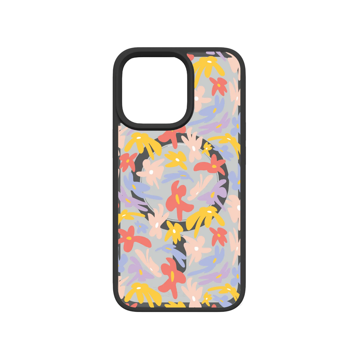 Apple-iPhone-13-Pro-Crystal-Clear Petal Dreams | Protective MagSafe Case | Flower Series for Apple iPhone 13 Series cellhelmet cellhelmet