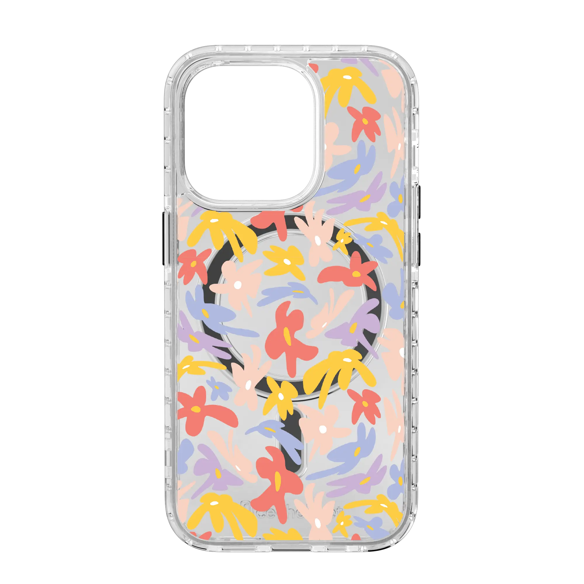 Apple-iPhone-14-Pro-Crystal-Clear Petal Dreams | Protective MagSafe Case | Flower Series for Apple iPhone 14 Series cellhelmet cellhelmet