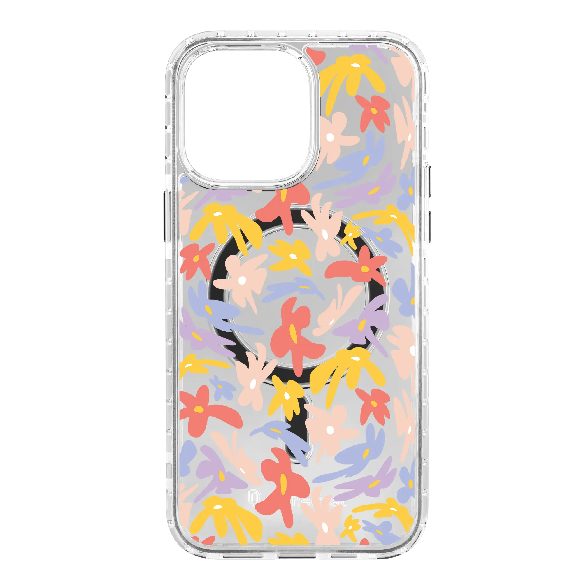 Apple-iPhone-14-Pro-Max-Crystal-Clear Petal Dreams | Protective MagSafe Case | Flower Series for Apple iPhone 14 Series cellhelmet cellhelmet