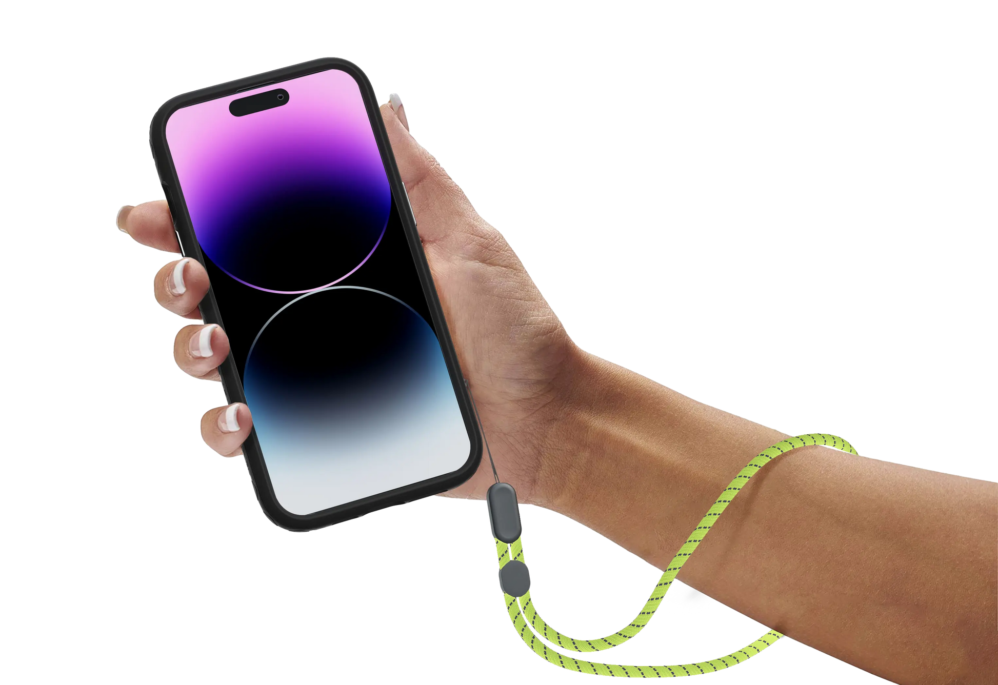 Phone Tether Strap - Electric Lime - Accessories -  - cellhelmet