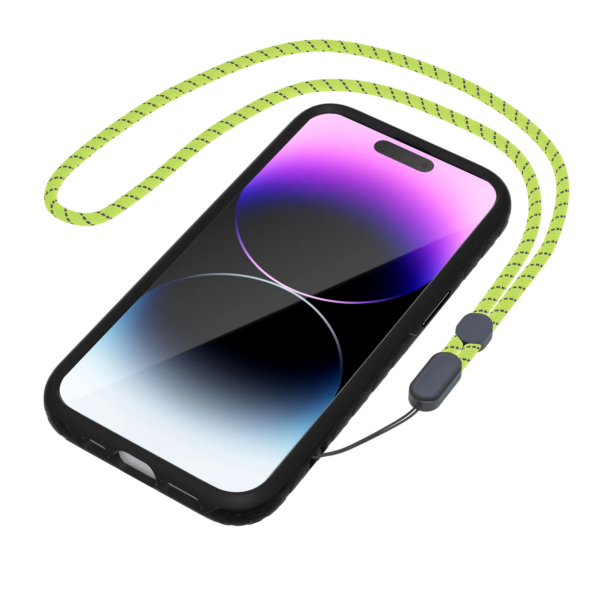 Phone Tether Strap - Electric Lime - Accessories -  - cellhelmet