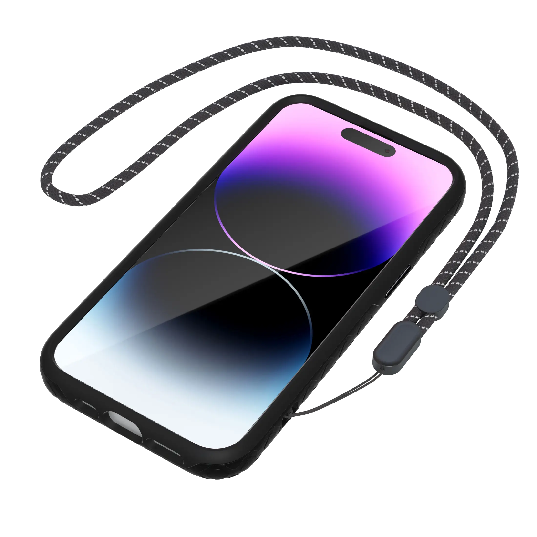 Phone Tether Strap - Onyx Black - Accessories -  - cellhelmet