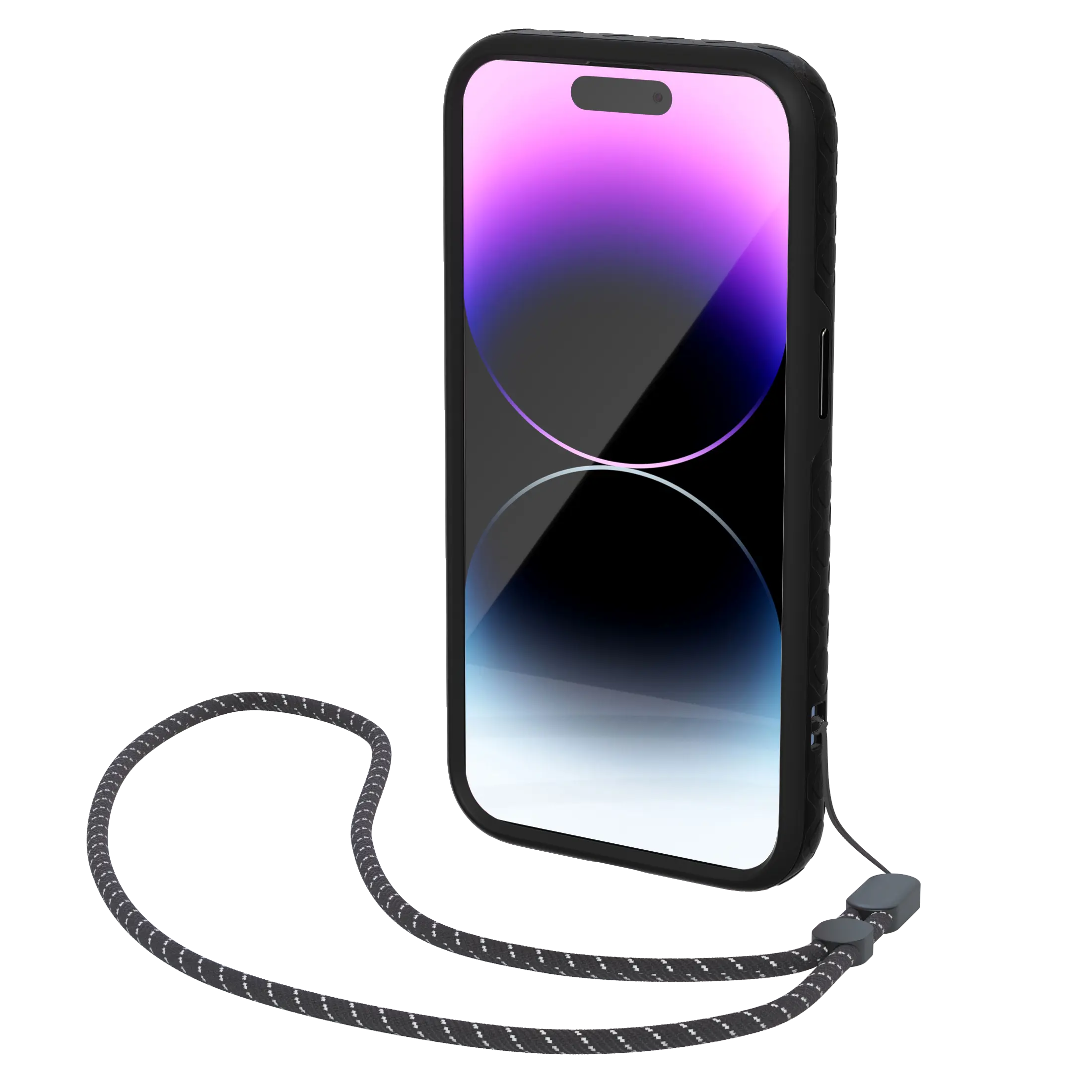 Phone Tether Strap - Onyx Black - Accessories -  - cellhelmet