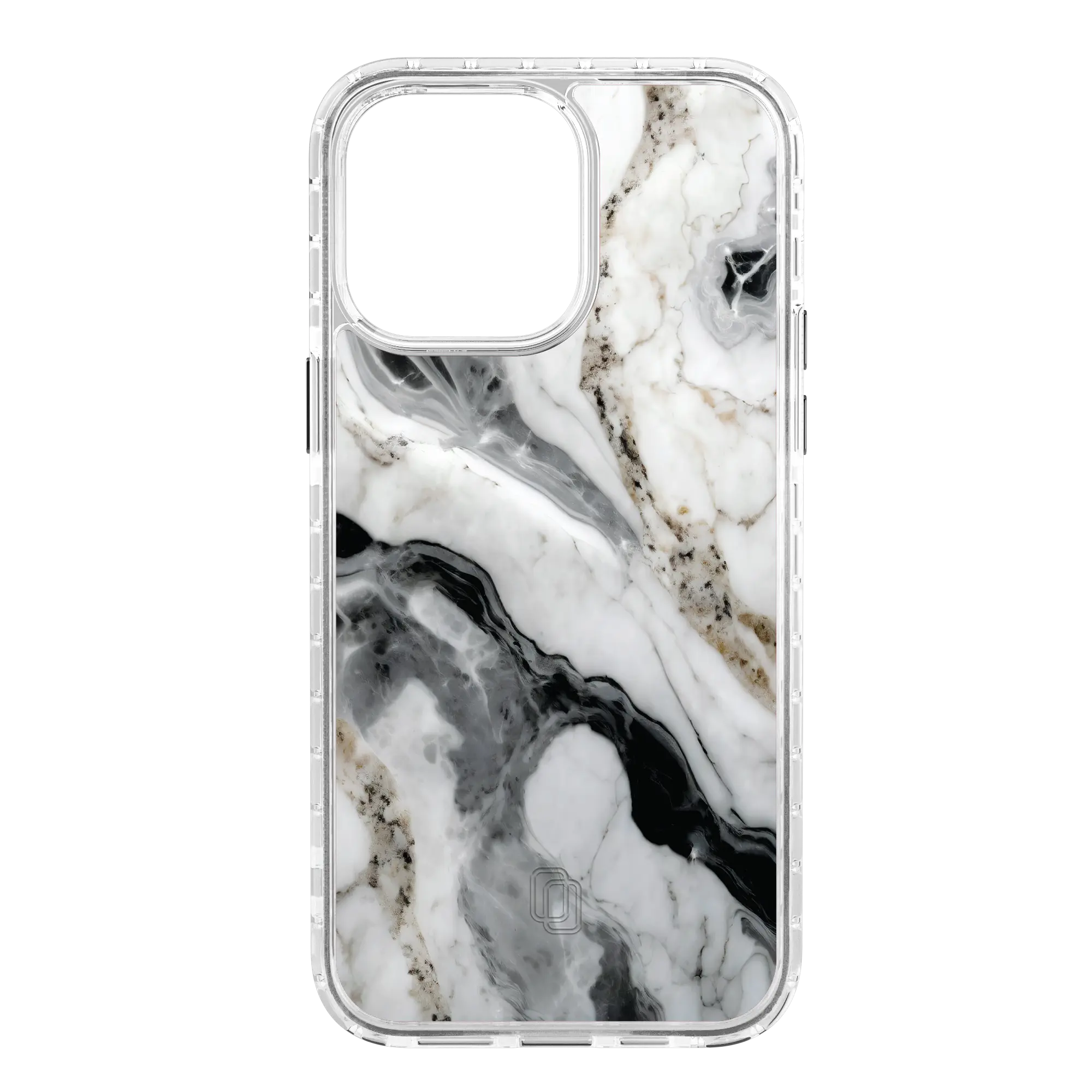 Apple-iPhone-14-Pro-Max-Crystal-Clear Pure Snow | Protective MagSafe White Marble Case | Marble Stone Collection for Apple iPhone 14 Series cellhelmet cellhelmet