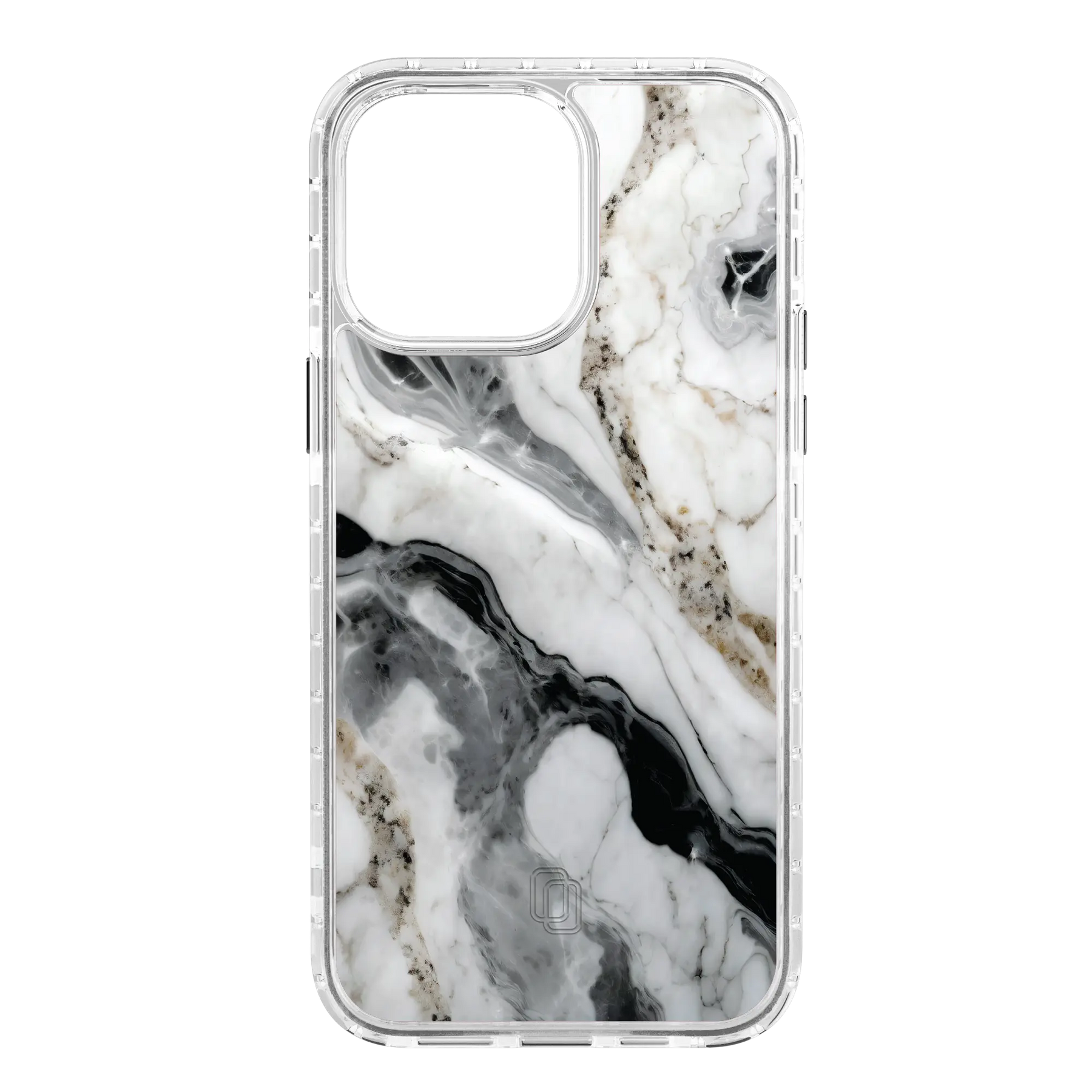 Apple-iPhone-14-Pro-Max-Crystal-Clear Pure Snow | Protective MagSafe White Marble Case | Marble Stone Collection for Apple iPhone 14 Series cellhelmet cellhelmet