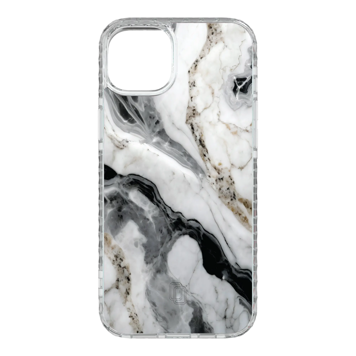 Apple-iPhone-15-Plus-Crystal-Clear Pure Snow | Protective MagSafe White Marble Case | Marble Stone Collection for Apple iPhone 15 Series cellhelmet cellhelmet