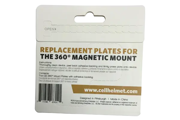Replacement Plates for 360 Degree Magnetic Mount (2-pack)