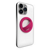 Vivid-Magenta Ring Thing - MagSafe Compatible Silicone Ring Phone Grip cellhelmet cellhelmet