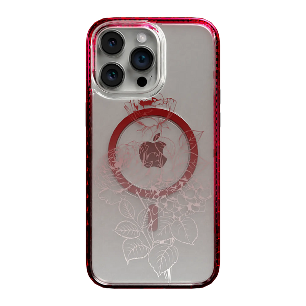 Rosewood Radiance | Red Ombre MagSafe Case | Apple iPhone 14 Series