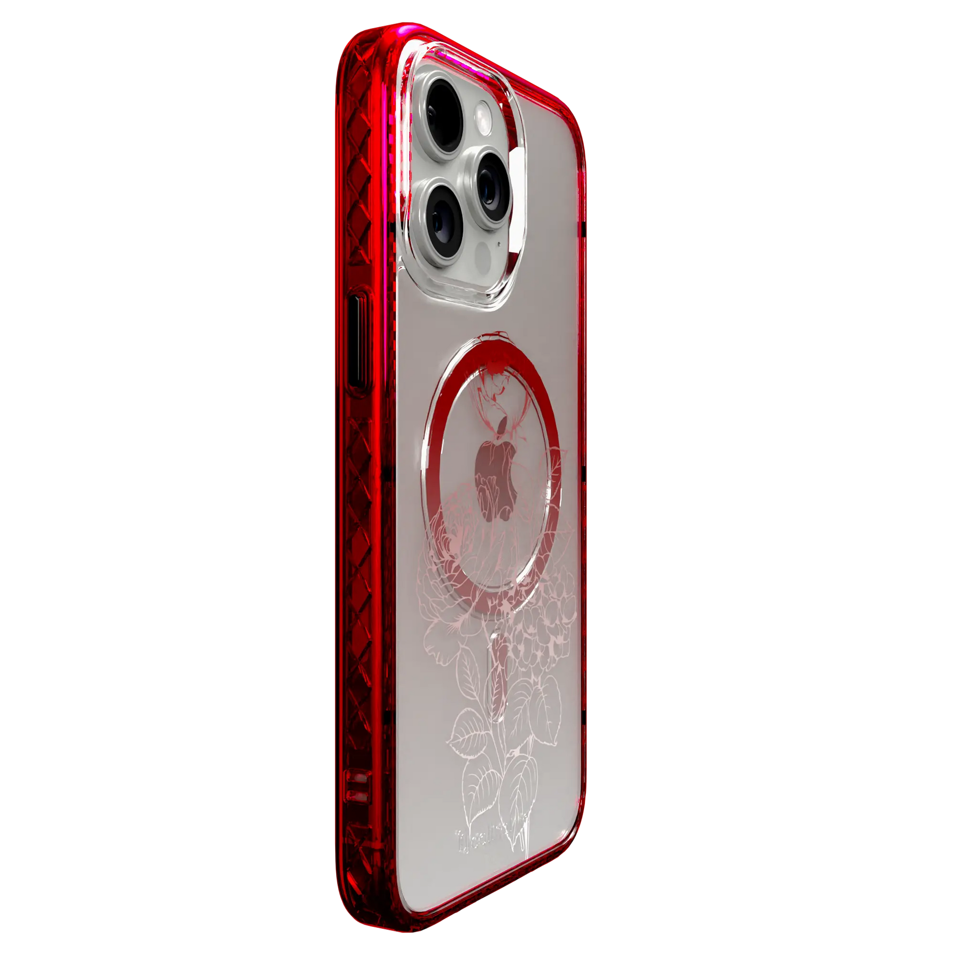 Rosewood Radiance | Protective MagSafe Case | Ombre Bouquet Collection for Apple iPhone 14 Series cellhelmet cellhelmet