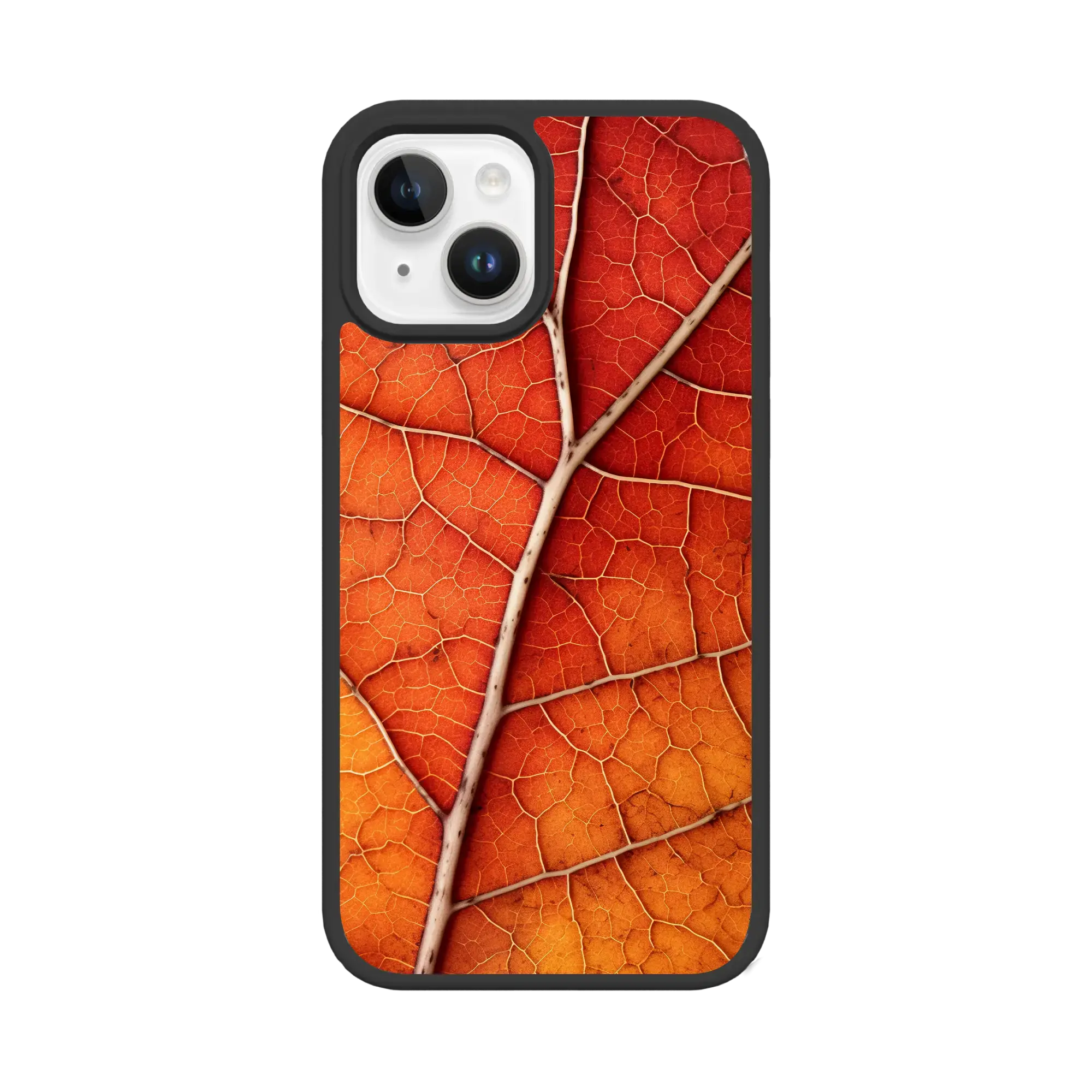 Rustic Oak | Autumn Leaves | Custom MagSafe Case Design for Apple iPhone 12 Series