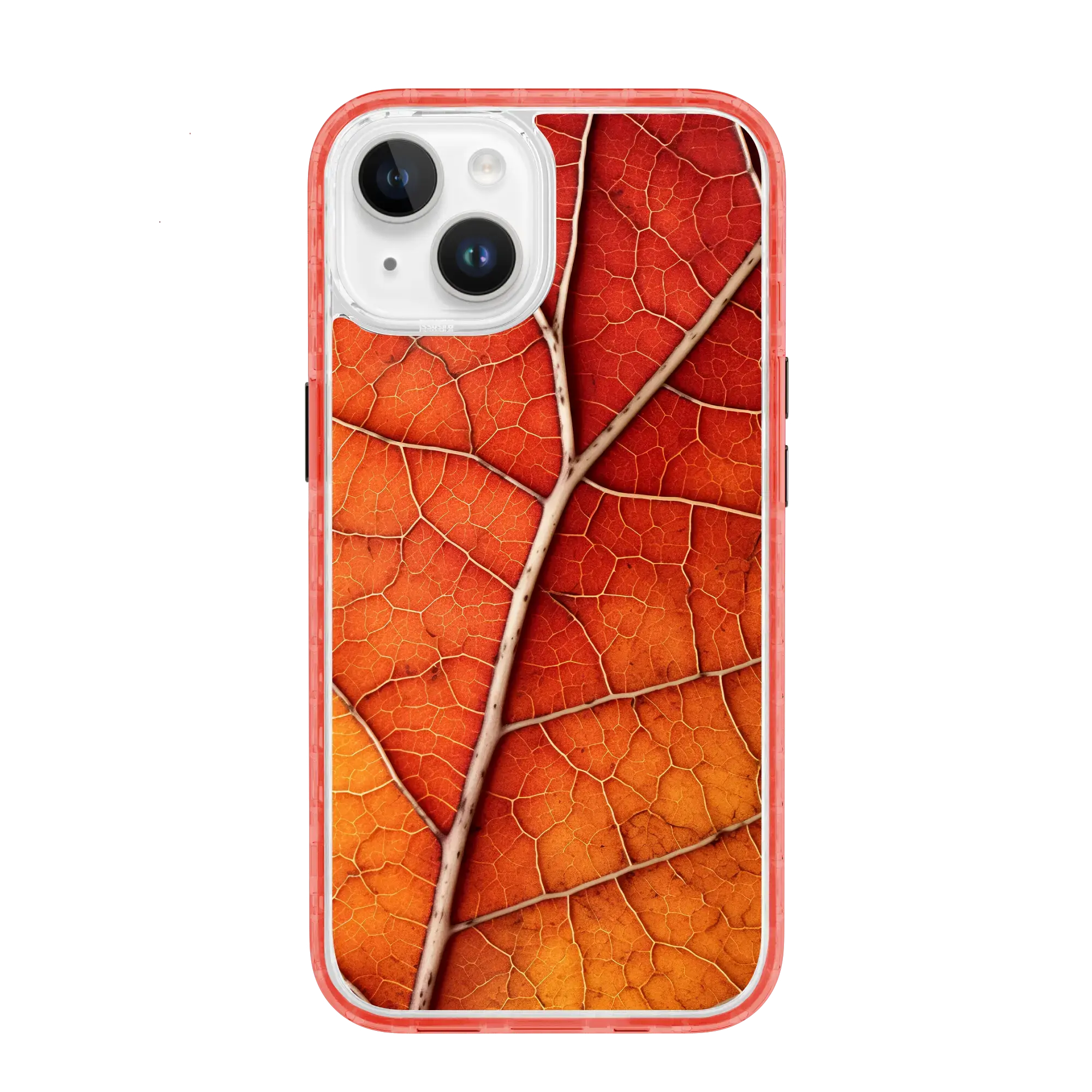 Rustic Oak | Autumn Leaves | Custom MagSafe Case Design for Apple iPhone 14 Series