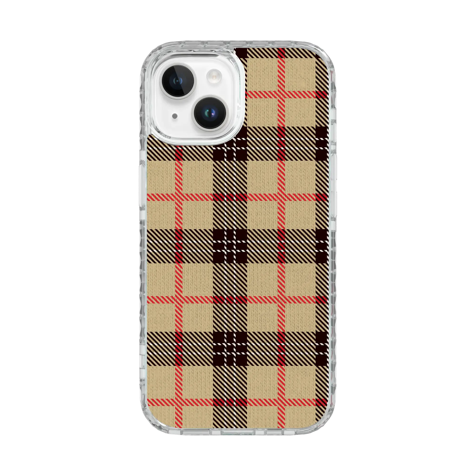 Rustic Retreat | Autumn Flannel | Custom MagSafe Case Design for Apple iPhone 15 Series