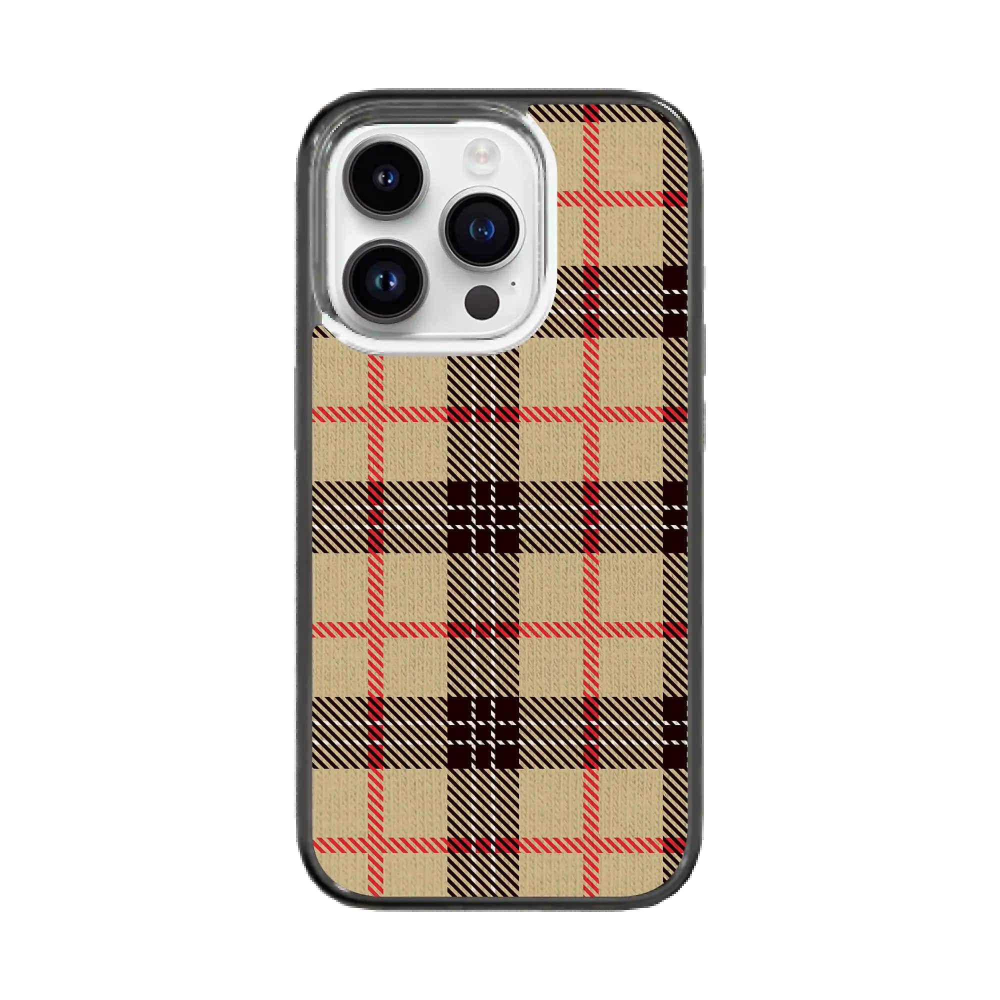 Rustic Retreat | Autumn Flannel | Custom MagSafe Case Design for Apple iPhone 15 Series