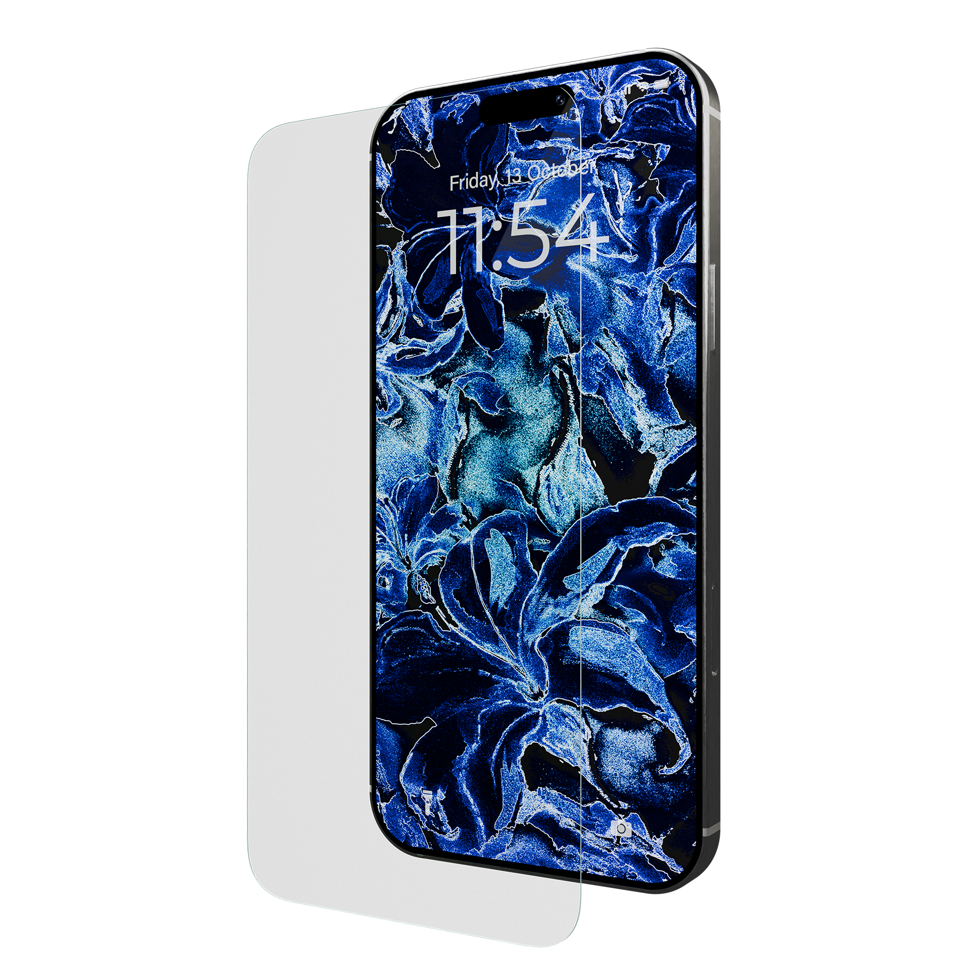 Blue Light Blocking Tempered Glass for iPhone 17 /  16 Pro w/ Alignment tray and Anti-Microbial