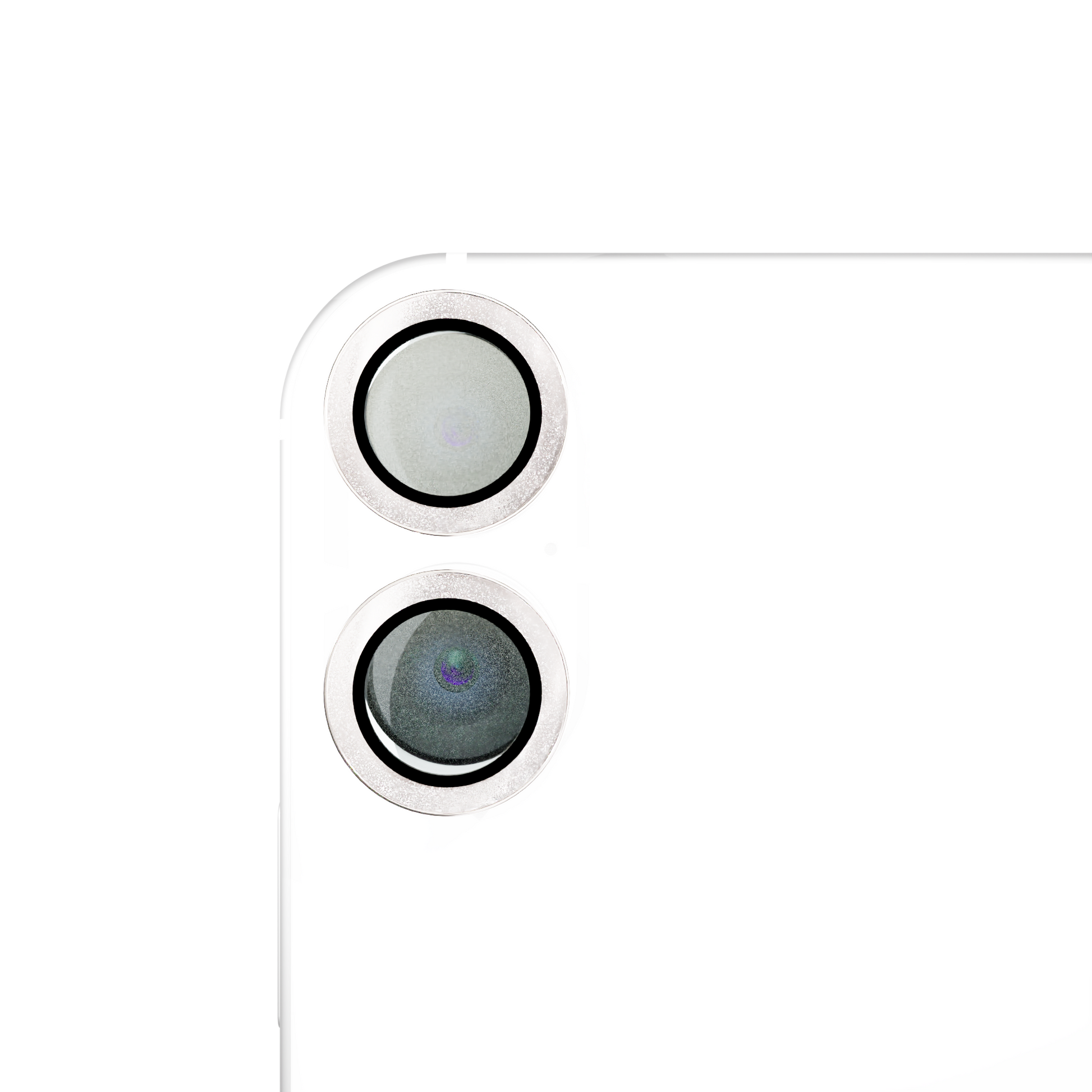 Tempered Camera Glass for iPhone 16 / 16 Plus Individual Lens Covers / Glitter