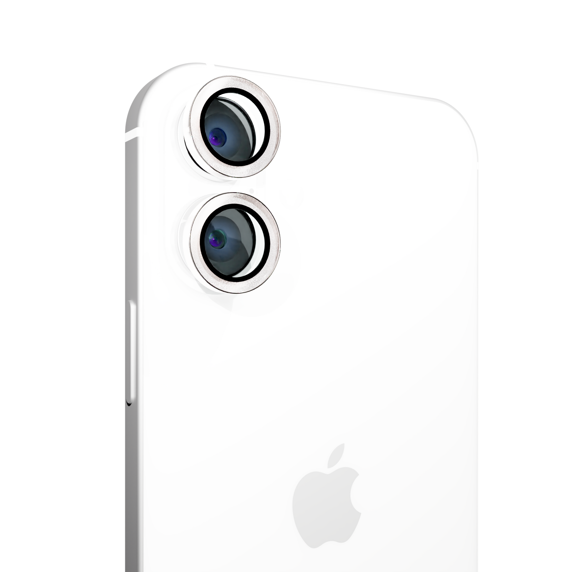Tempered Camera Glass for iPhone 16 / 16 Plus Individual Lens Covers / Glitter