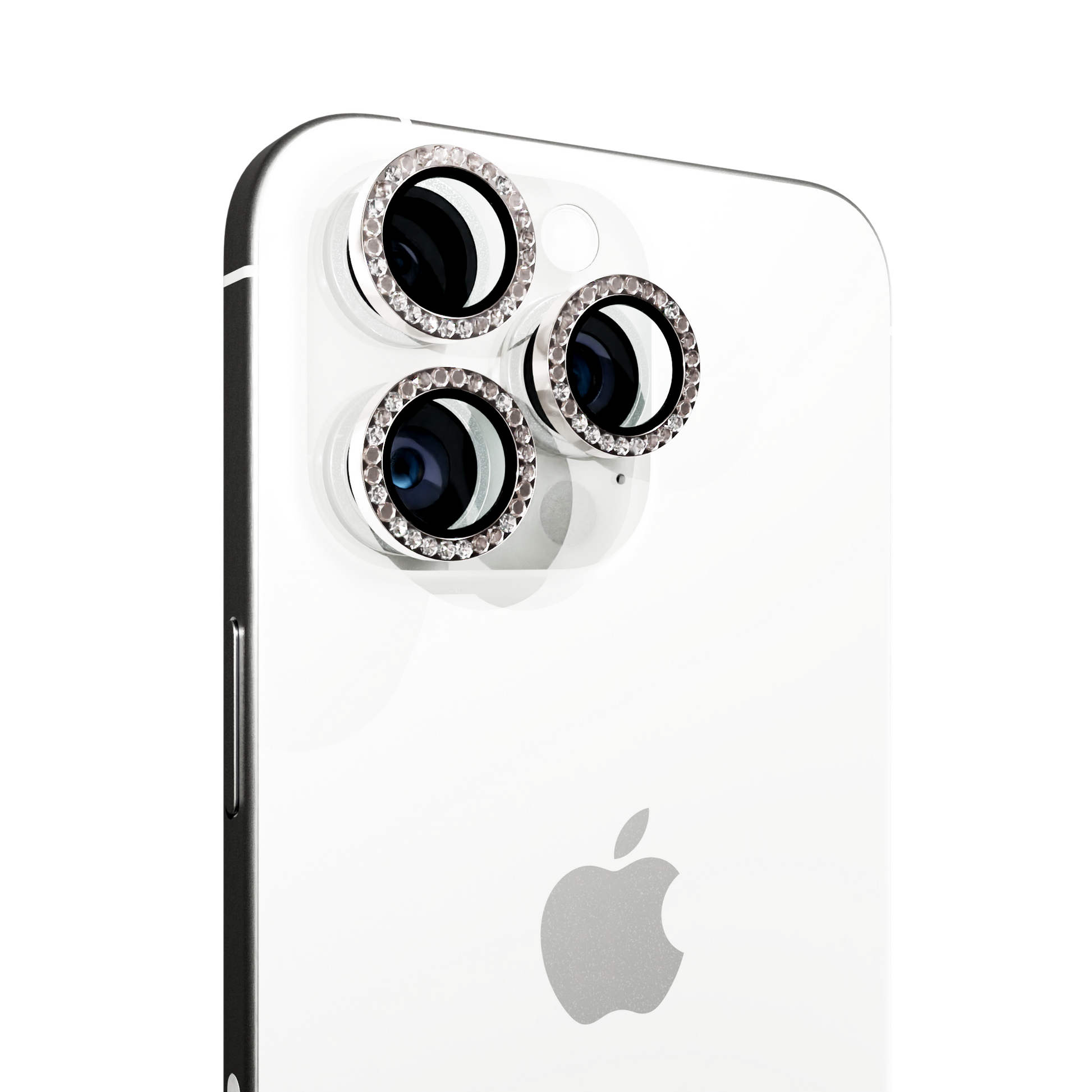 Tempered Camera Glass for iPhone 16 Pro / 16 Pro Max Individual Lens Covers / Iridescent