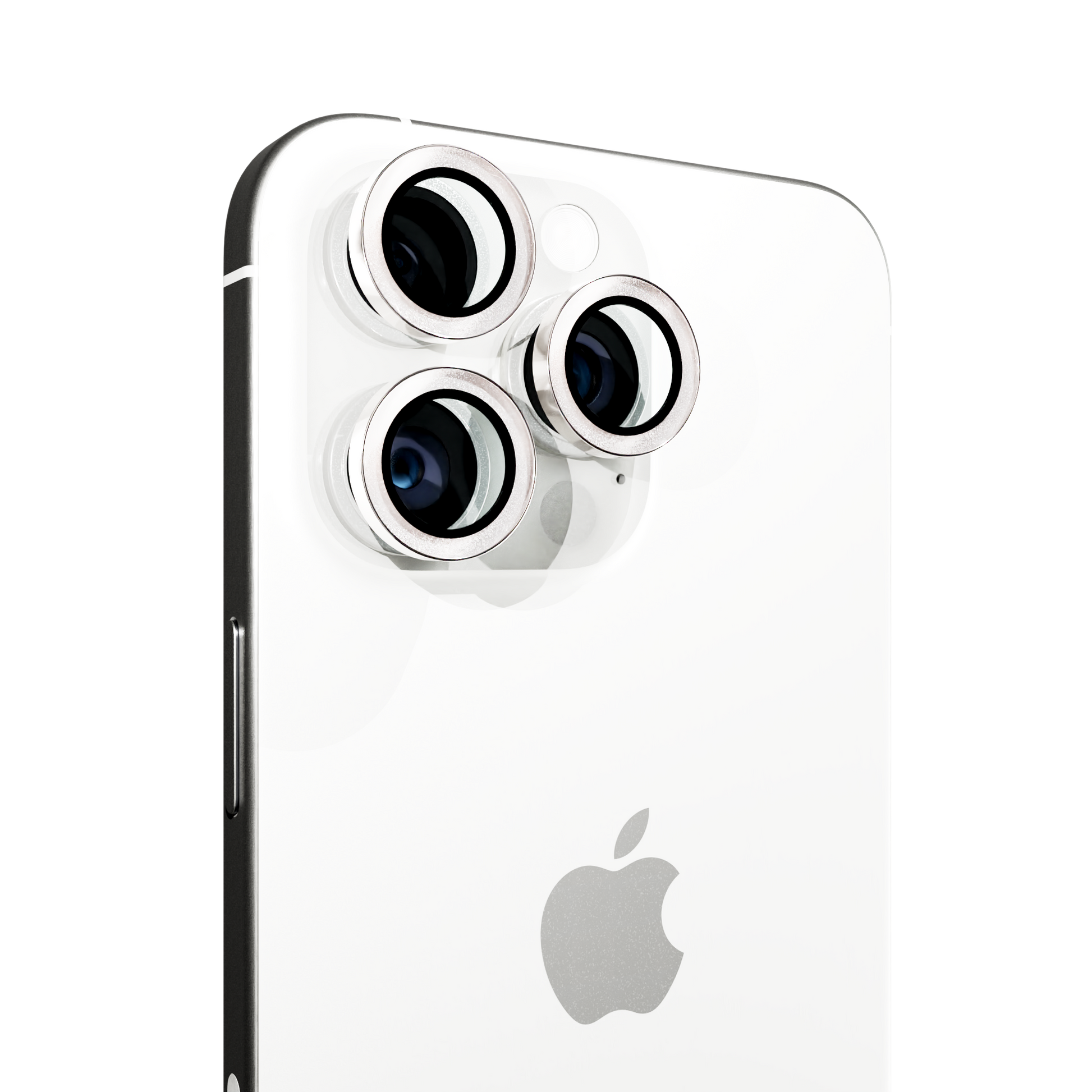 Tempered Camera Glass for iPhone 16 Pro / 16 Pro Max Individual Lens Covers / Black